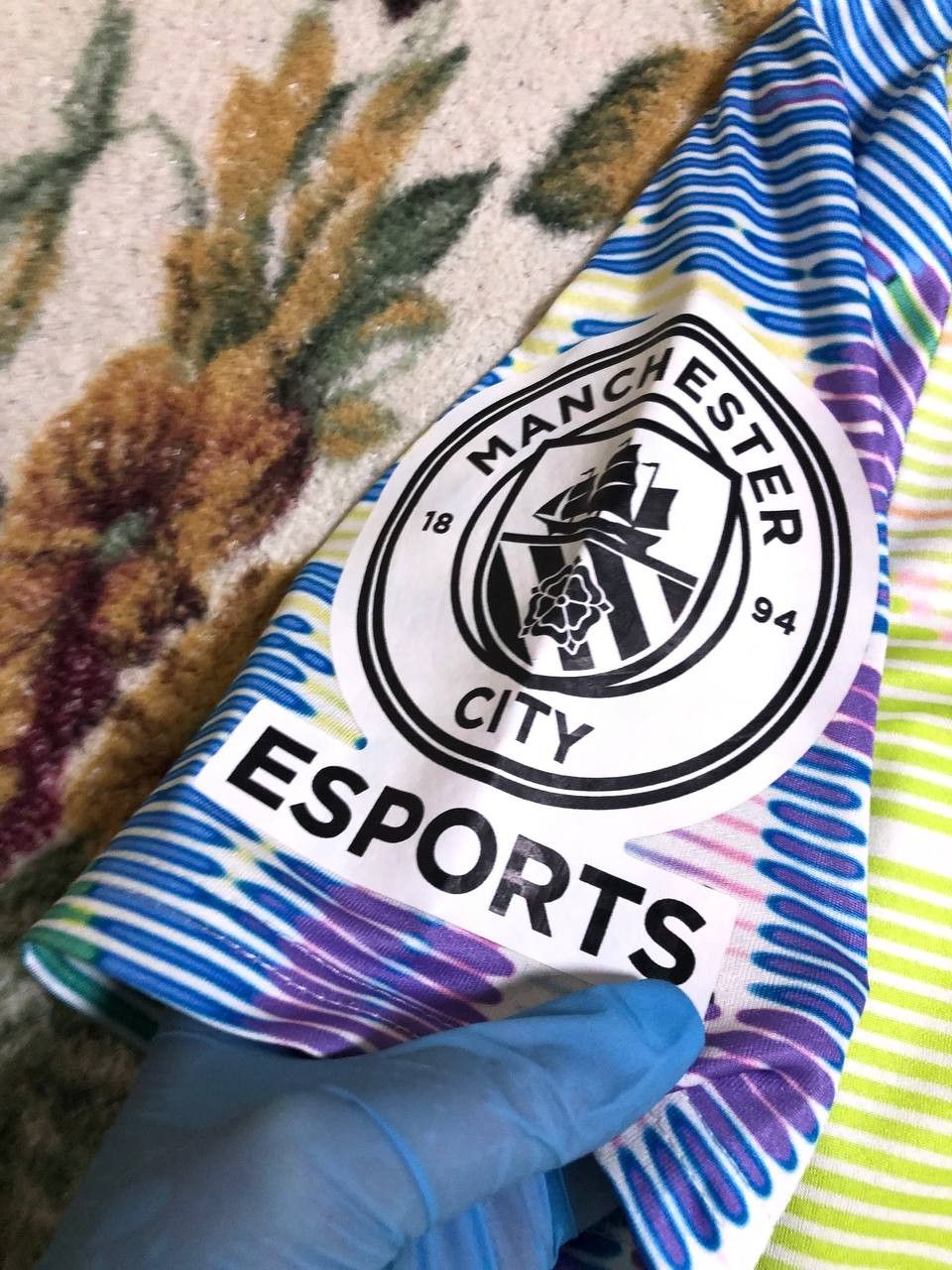 Puma Manchester City Sports Soccer Jersey Football T Shirt Size US XXS / EU 40 - 4 Thumbnail