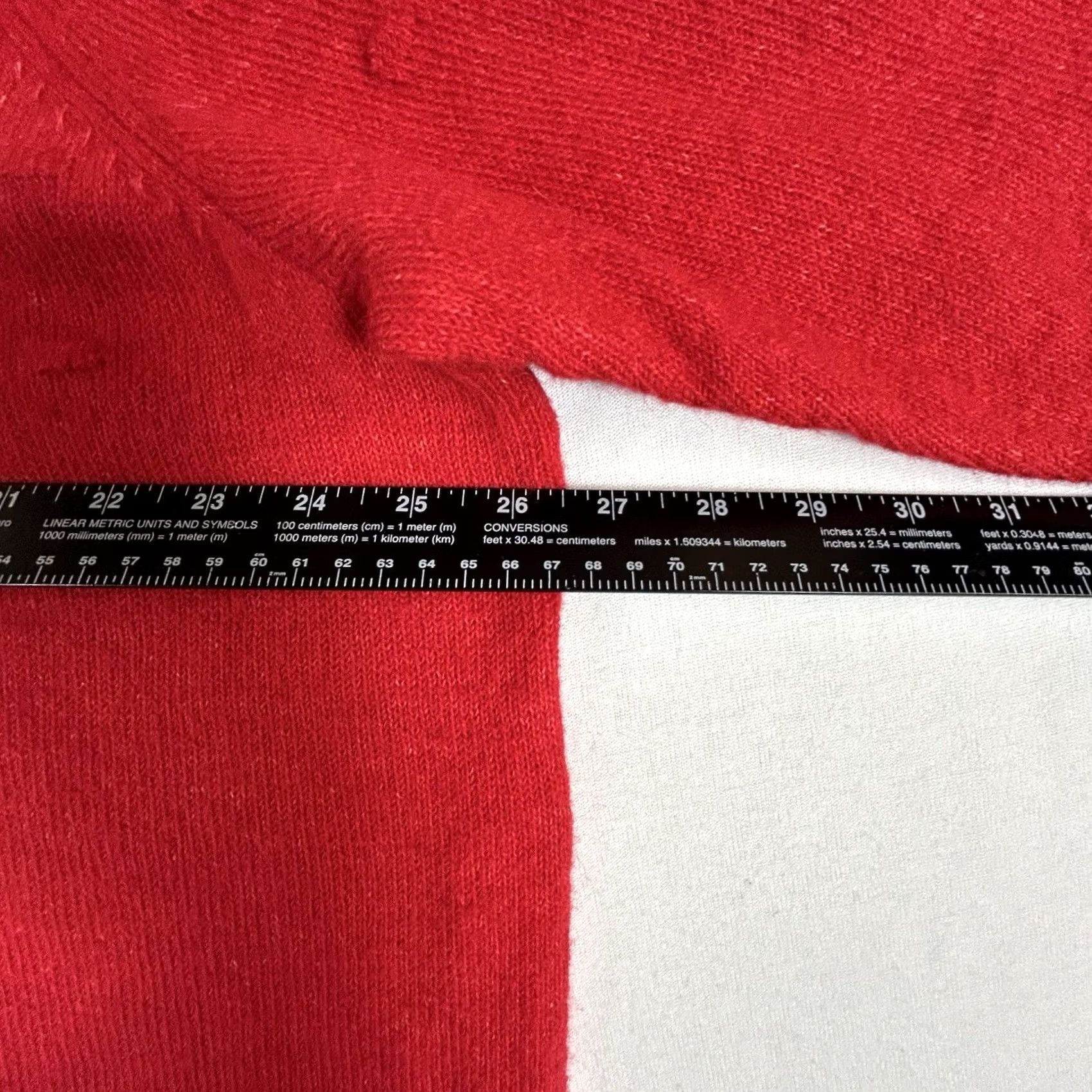 Croft & Barrow Croft & Barrow Crew Neck Sweater Womens 2X Red NWT Plus Size Casual Pullover Knit Lightweight Stretch Long Sleeve Vintage: No Size XXL / US 16-18 / IT 52-54 - 7 Thumbnail