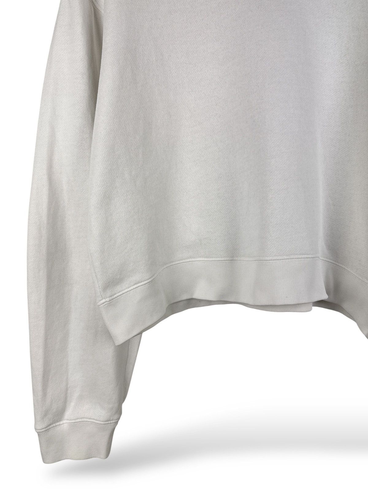 Acne Studios Acne Studios Bird Z Fleece PSS14 Cropped Crewneck Sweatshirt Size S / US 4 / IT 40 - 7 Thumbnail