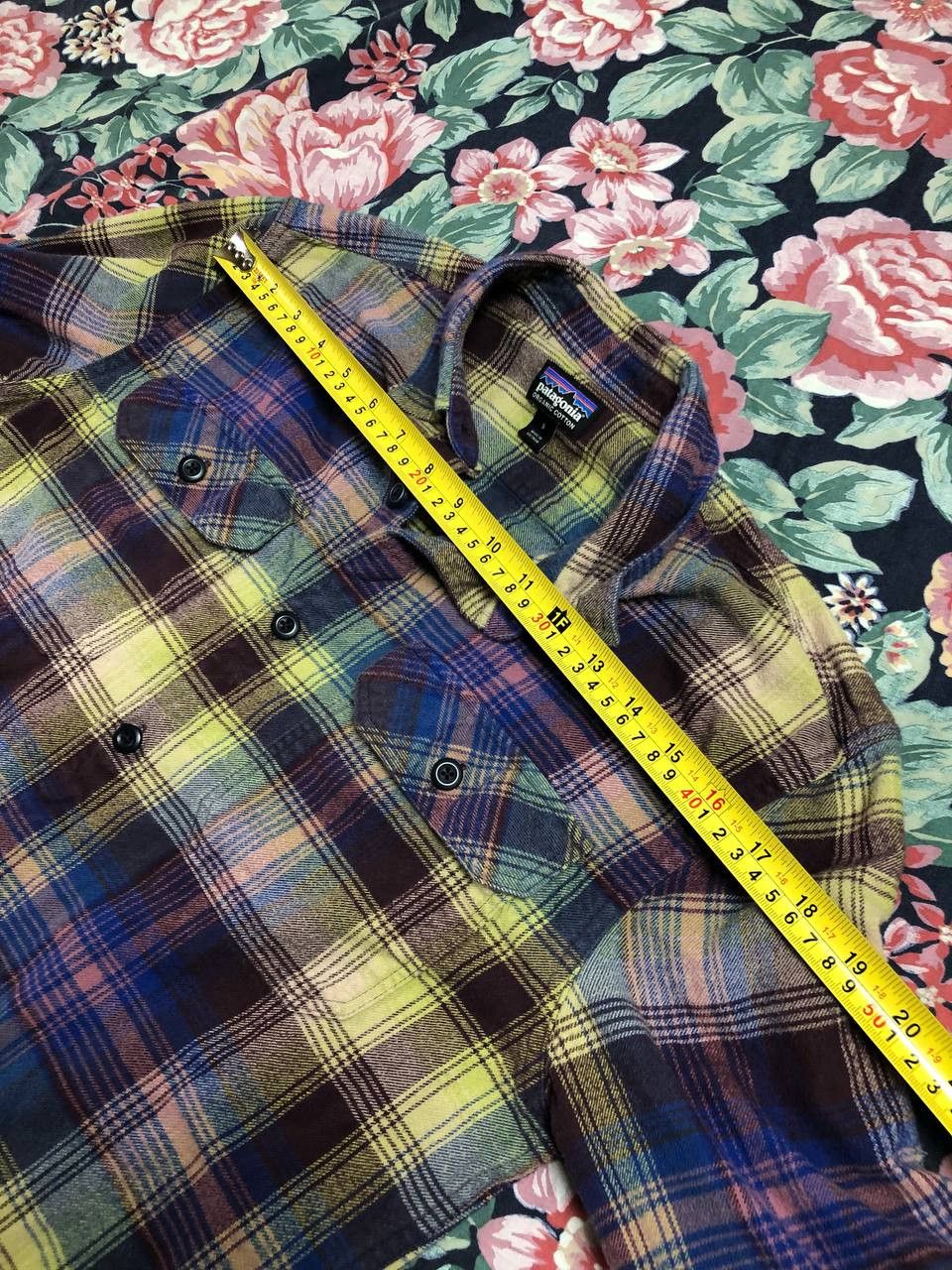Patagonia × Vintage Patagonia Organic Cotton Button Up Longsleeve Shirt Size US S / EU 44-46 / 1 - 12 Thumbnail