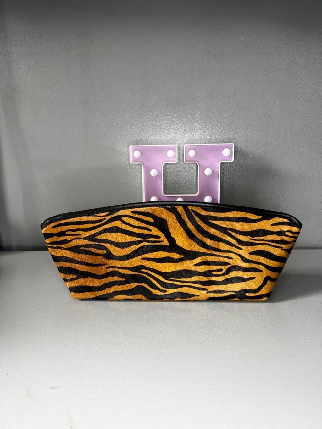 Brandon Blackwood Victoria Clutch Brown Zebra, Women's — image 3 of 4