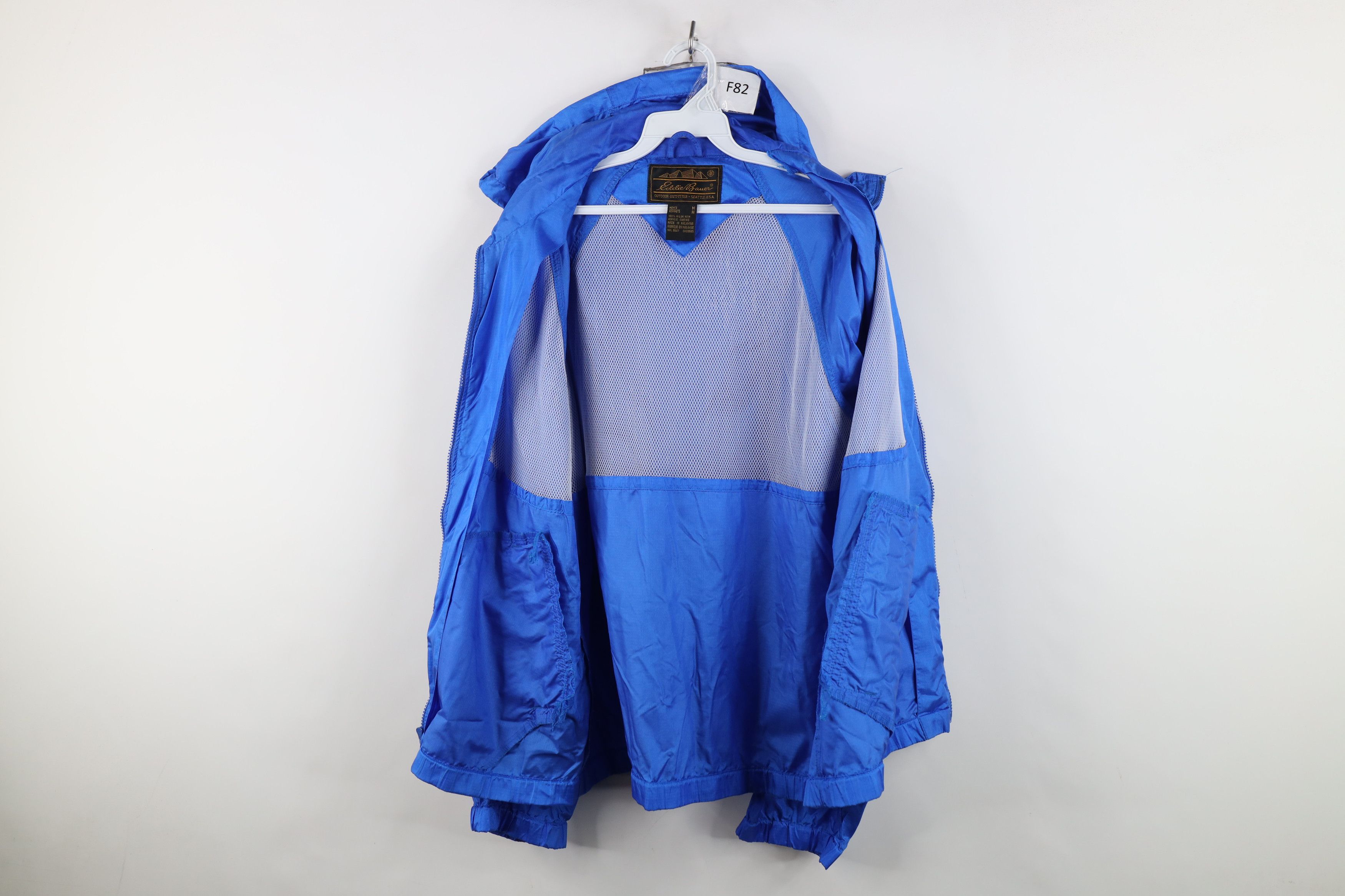Eddie Bauer Vintage 90s Eddie Bauer Hooded Full Zip Windbreaker Jacket Size US M / EU 48-50 / 2 - 11 Thumbnail