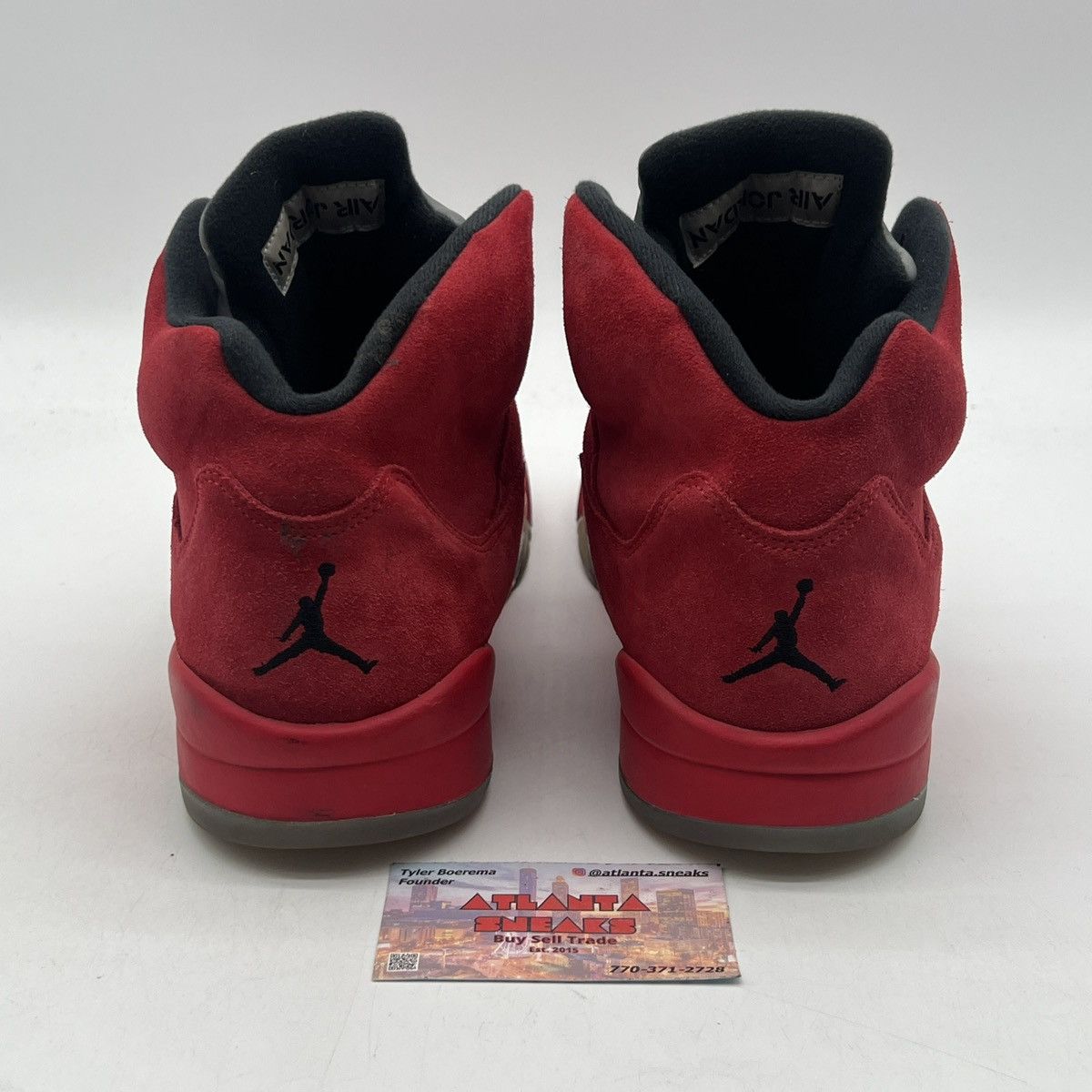 Jordan Brand Air Jordan 5 red suede Size US 12 / EU 45 - 3 Thumbnail