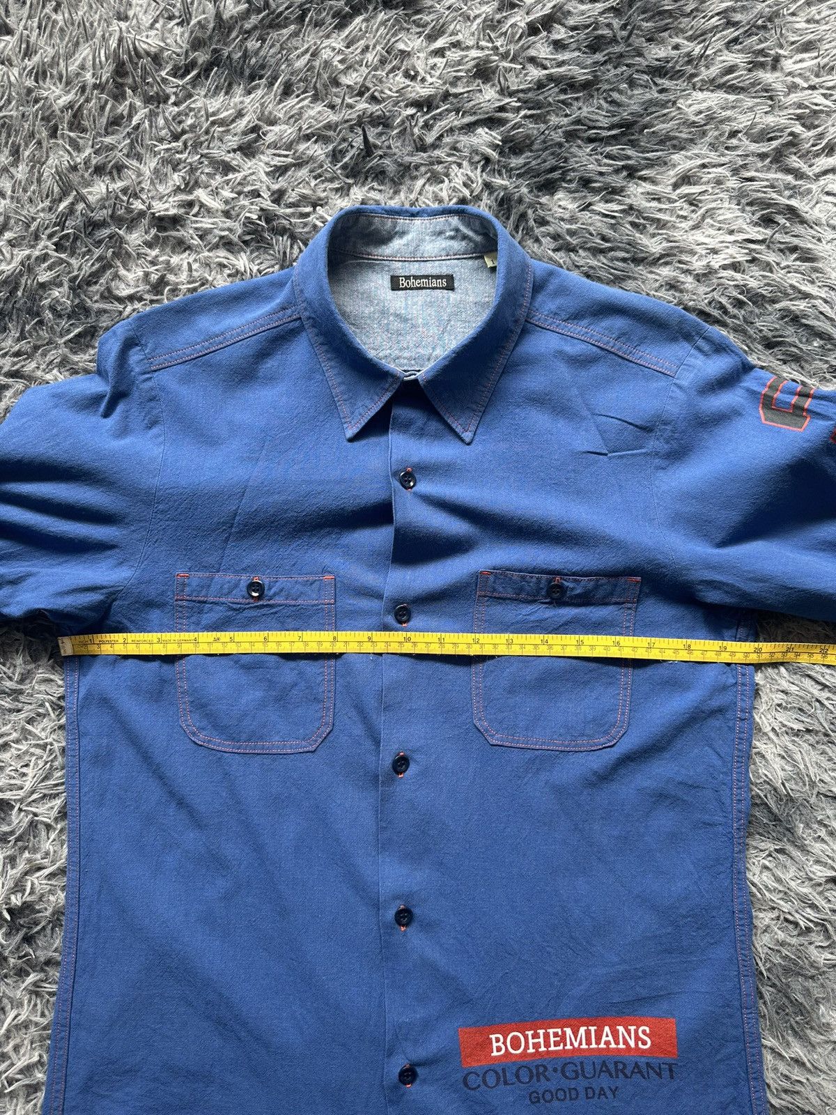 Hysteric Glamour Bohemians '' Bogey '' shirt double pocket Size US M / EU 48-50 / 2 - 18 Thumbnail