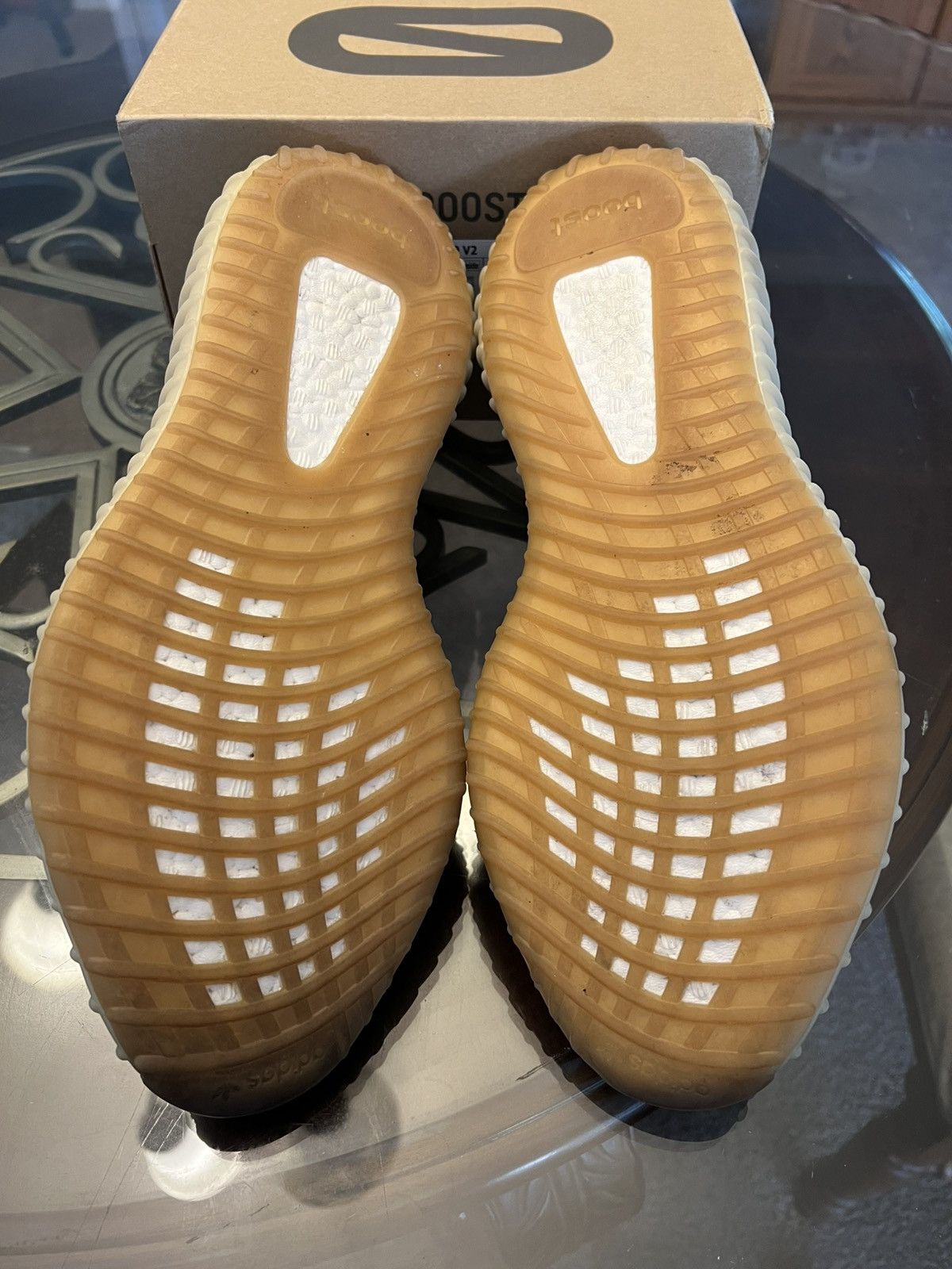 Adidas × Kanye West Adidas Yeezy Boost 350 V2 “Sesame” 2018 Size US 13 / EU 46 - 10 Thumbnail