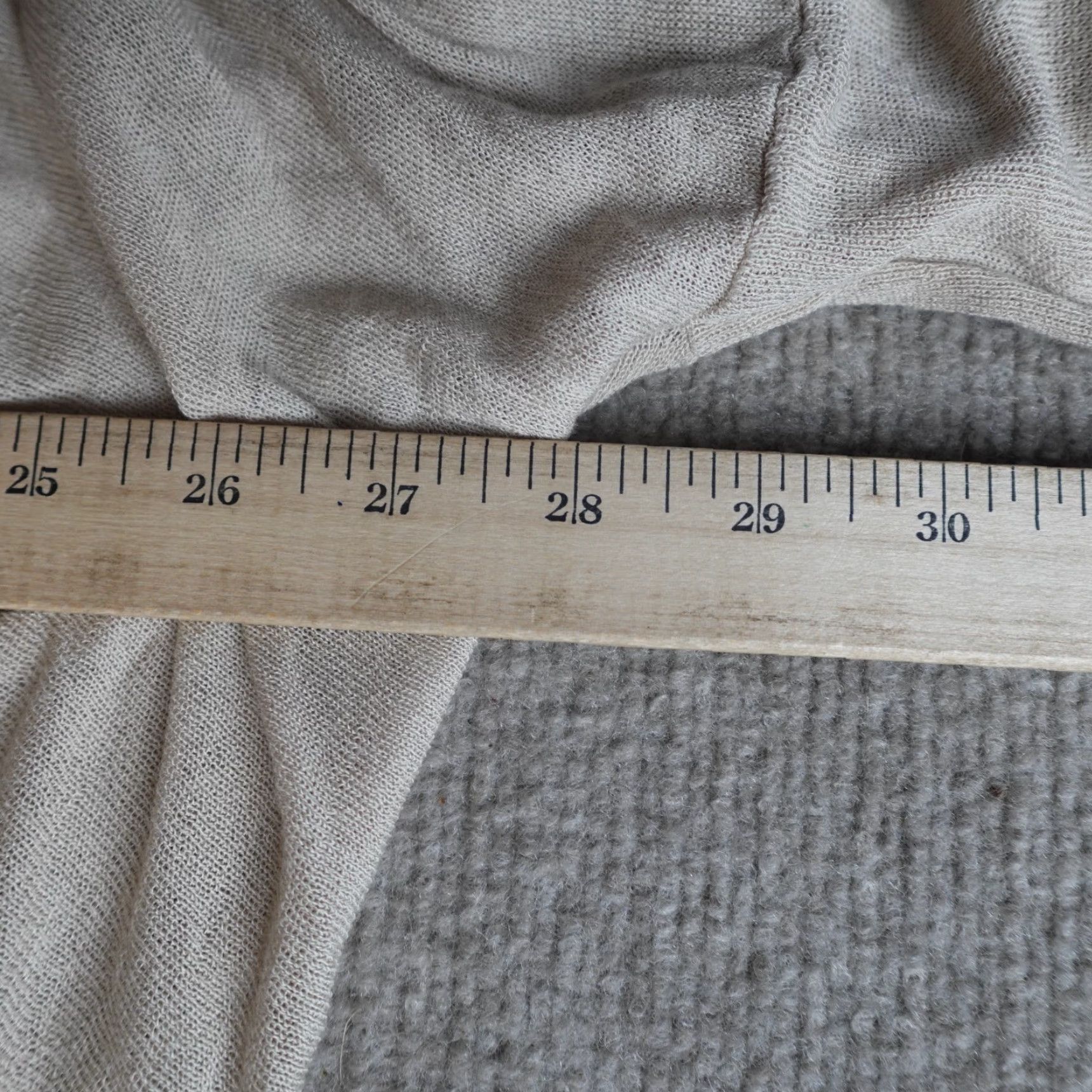 Eileen Fisher Eileen Fisher Womens Sweater L Beige Cotton Silk Open Dolman Sleeve Pullover Regular Knit Winter Fall Spring Vintage No Size L / US 10 / IT 46 - 7 Thumbnail