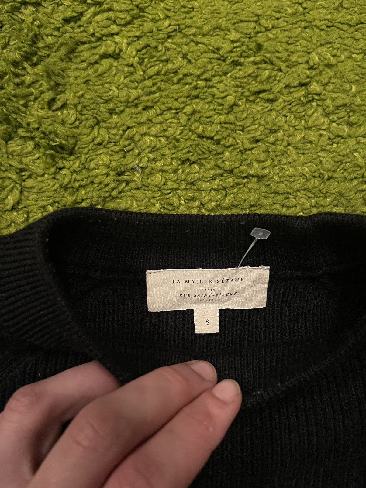 Designer × Sezane Sezane Paris oldmoney style wool blend sweater Size S / US 4 / IT 40 - 4 Thumbnail