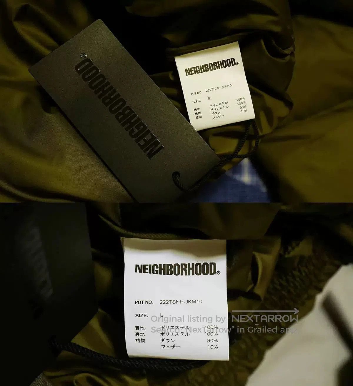 Neighborhood neighborhood 22aw down jacket outerwear. Size US S / EU 44-46 / 1 - 8 Thumbnail