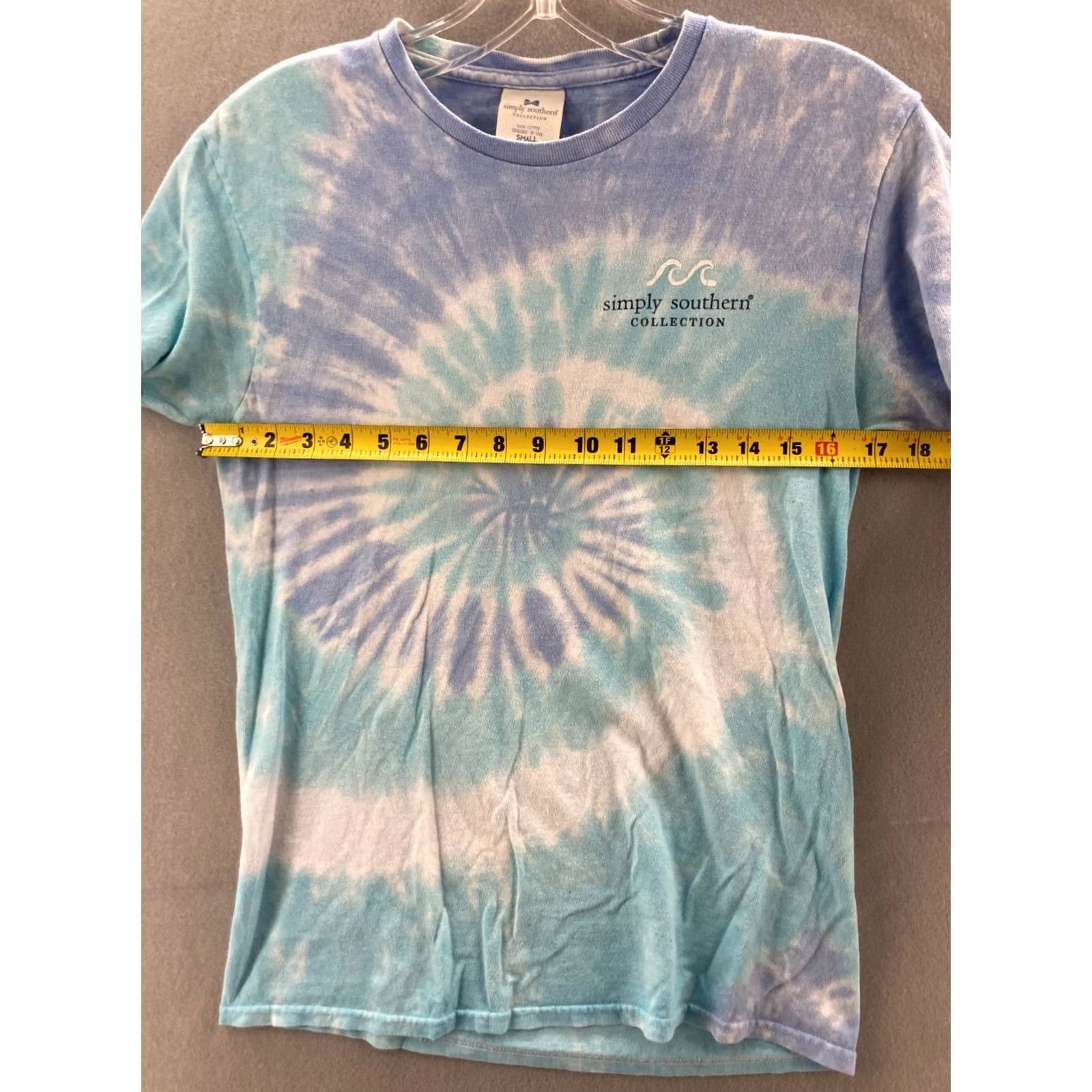 Vintage Simply Southern Shirt Womens Small Tie Dye Wave Graphic Size S / US 4 / IT 40 - 3 Thumbnail