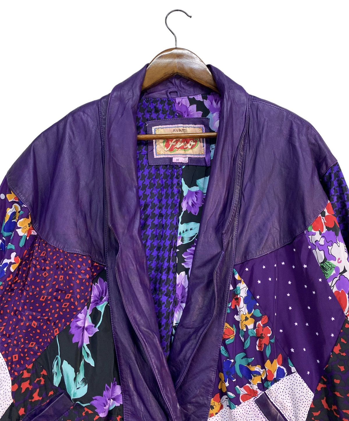 Japanese Brand Avanti Bomber Jacket Floral Size M / US 6-8 / IT 42-44 - 2 Thumbnail
