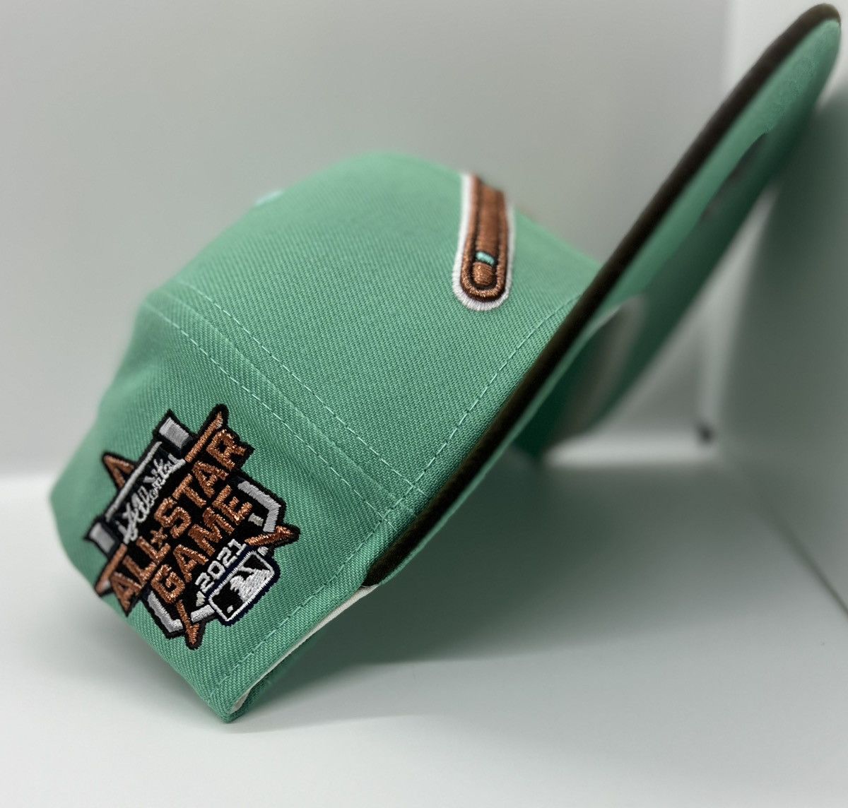 Hat Club × New Era Atlanta Braves Metallic BP Logo & Band ASG SP New Era 7 1/8 Size ONE SIZE - 11 Thumbnail