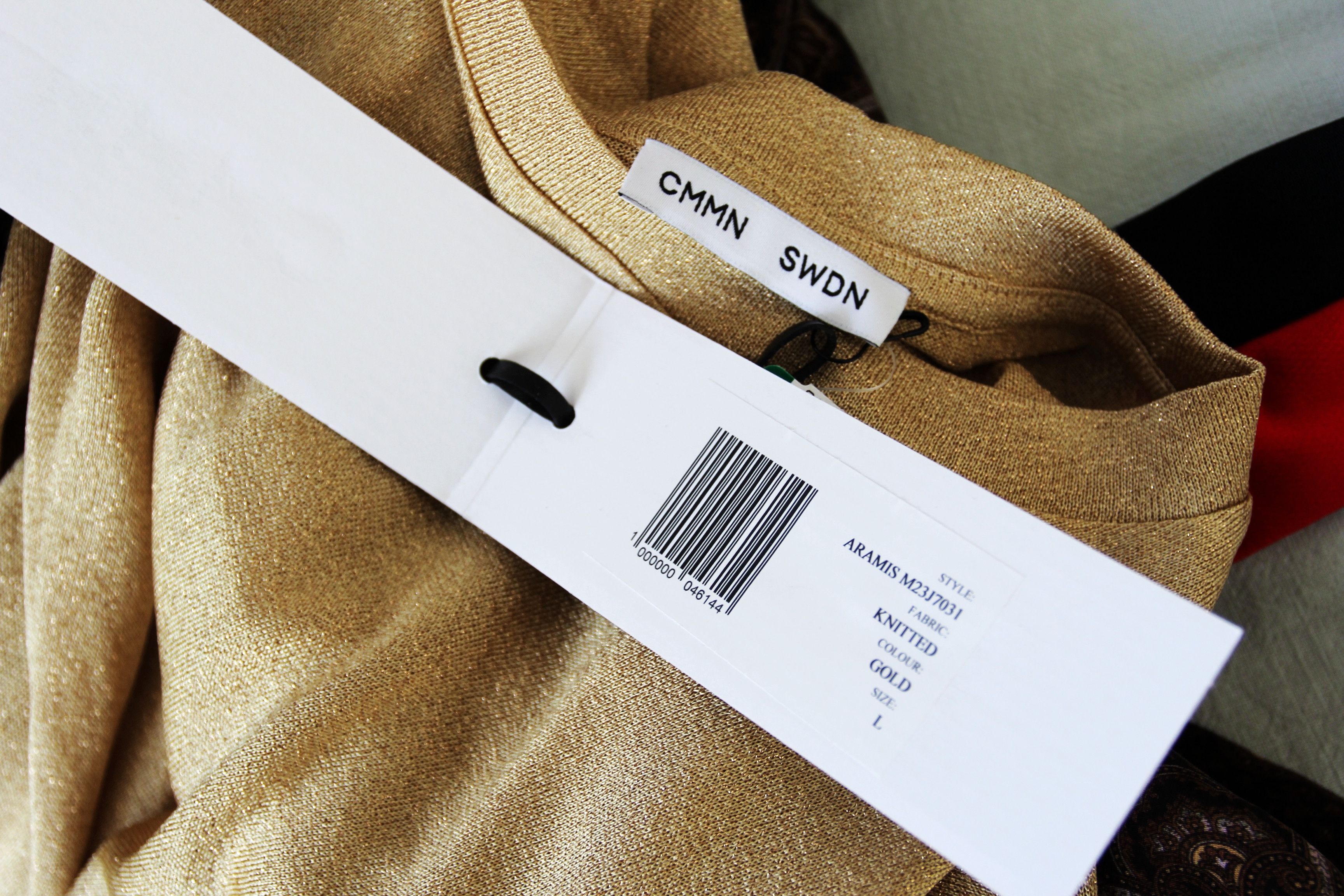 CMMN SWDN BNWT AW23 CMMN SWDN ARAMIS GLITTERING TSHIRT L Size US L / EU 52-54 / 3 - 8 Thumbnail