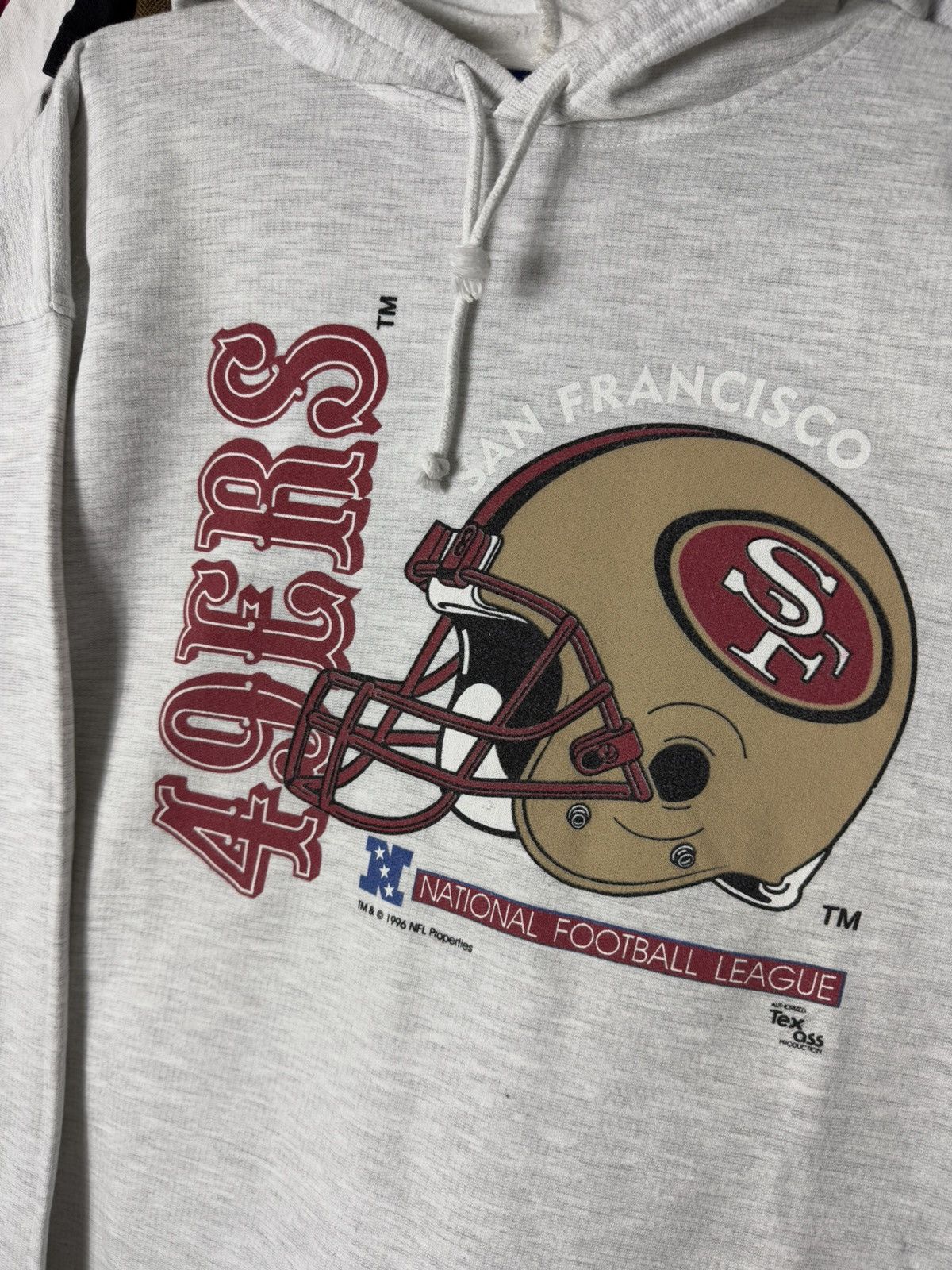 NFL × Vintage Vintage San Francisco 49ers 1996 NFL Hoodie Loose Fit 90s Size US L / EU 52-54 / 3 - 8 Thumbnail