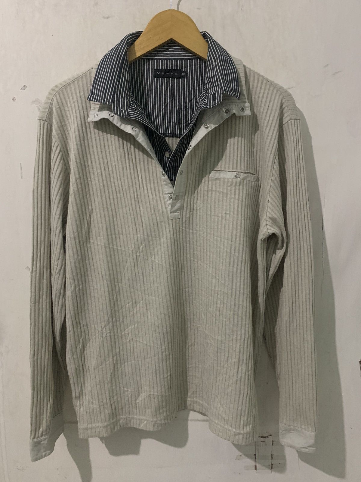 Japanese Brand Japanese Gothic Double Layer Long Sleeve Vumps LGB Style Size US L / EU 52-54 / 3 - 4 Thumbnail