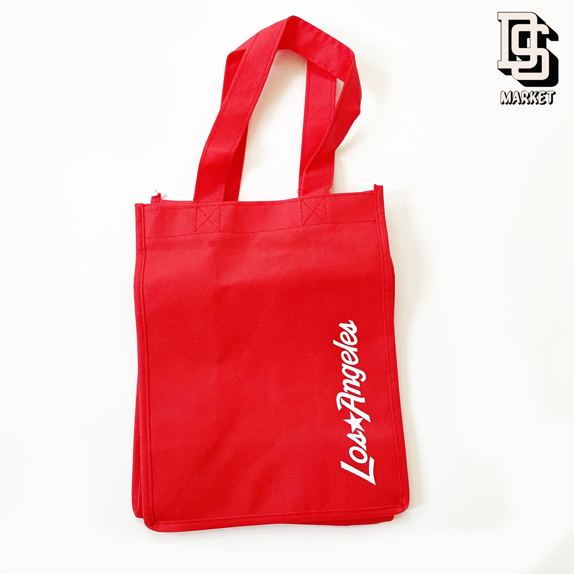 Just Don JUST DON CHICAGO DON C LOS ANGELES RED HANDHELD TOTE BAG Size ONE SIZE - 2 Thumbnail
