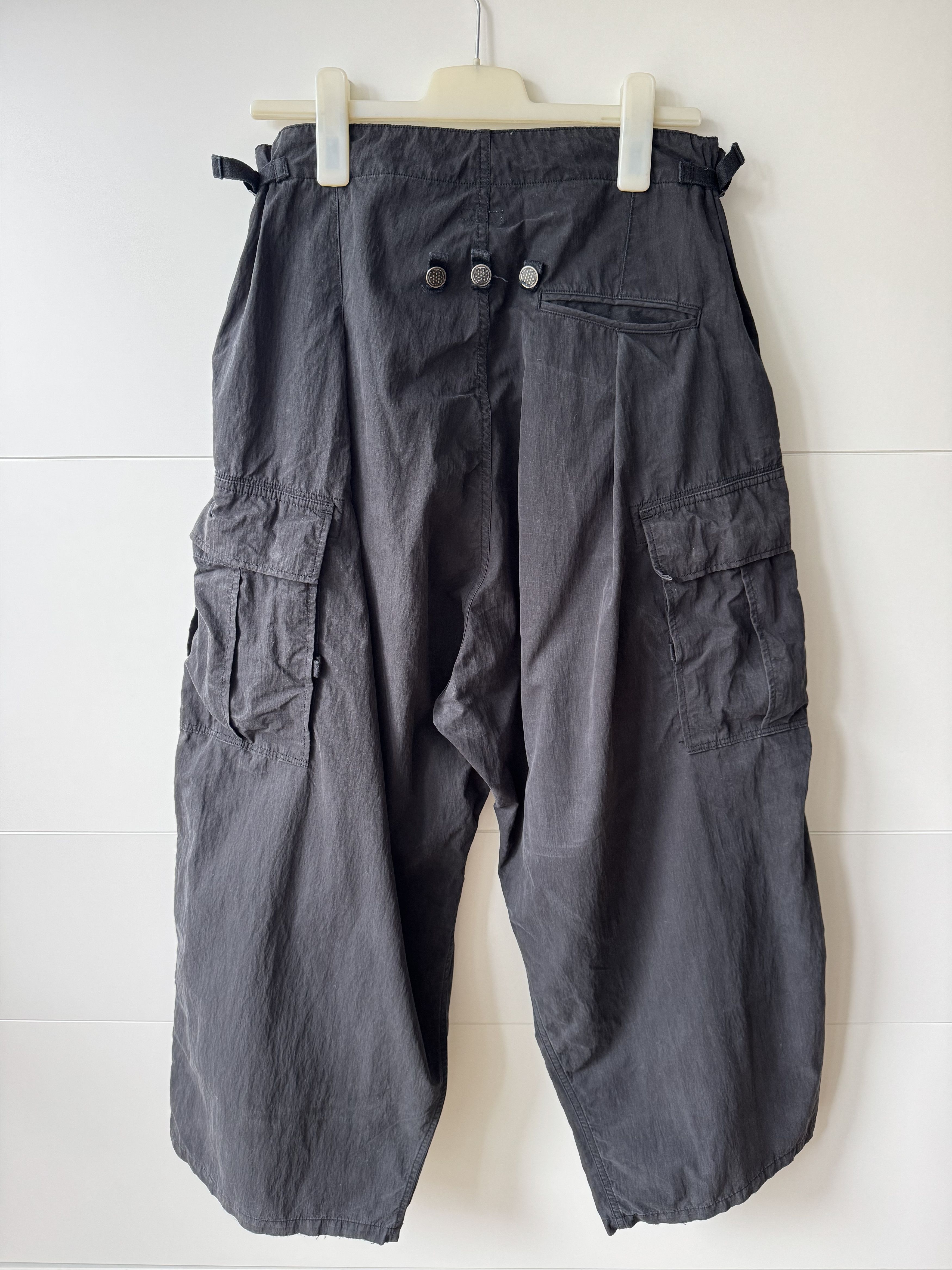 Kapital KAPITAL 8W Corduroy 5P Zipper Rat Flare Pants Black 34