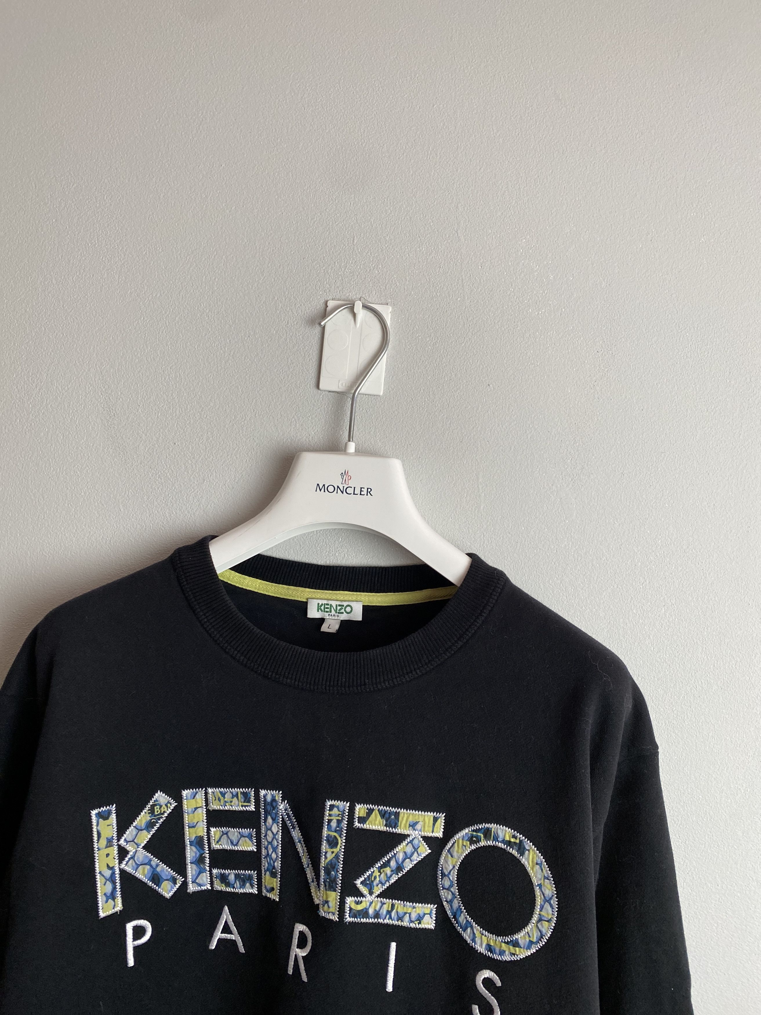 Kenzo Kenzo Paris big logo crewneck sweatshirt Size US L / EU 52-54 / 3 - 2 Thumbnail