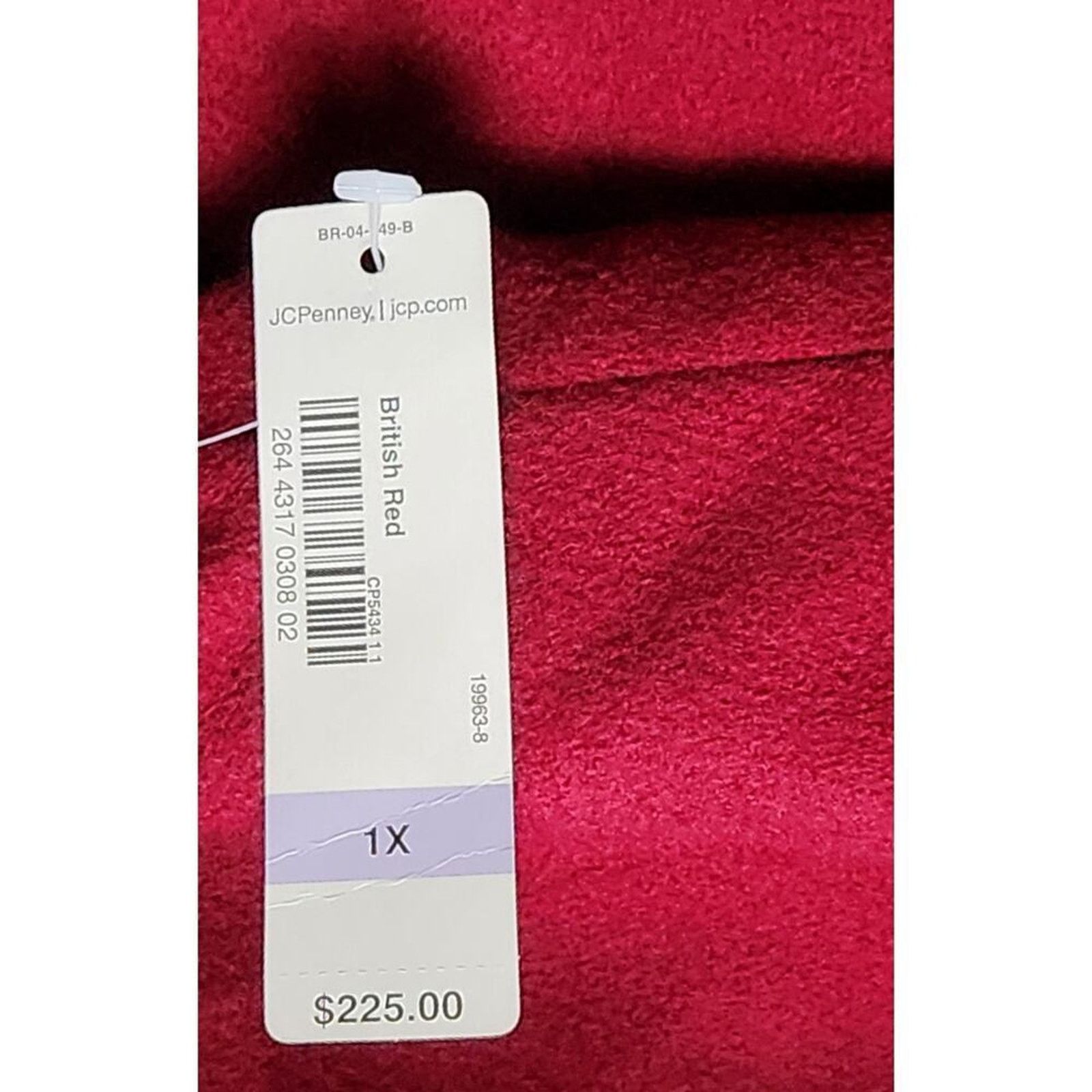 Other East 5th Women's Wool Pea Coat - British Red - Size 1X NWT Size XL / US 12-14 / IT 48-50 - 11 Thumbnail