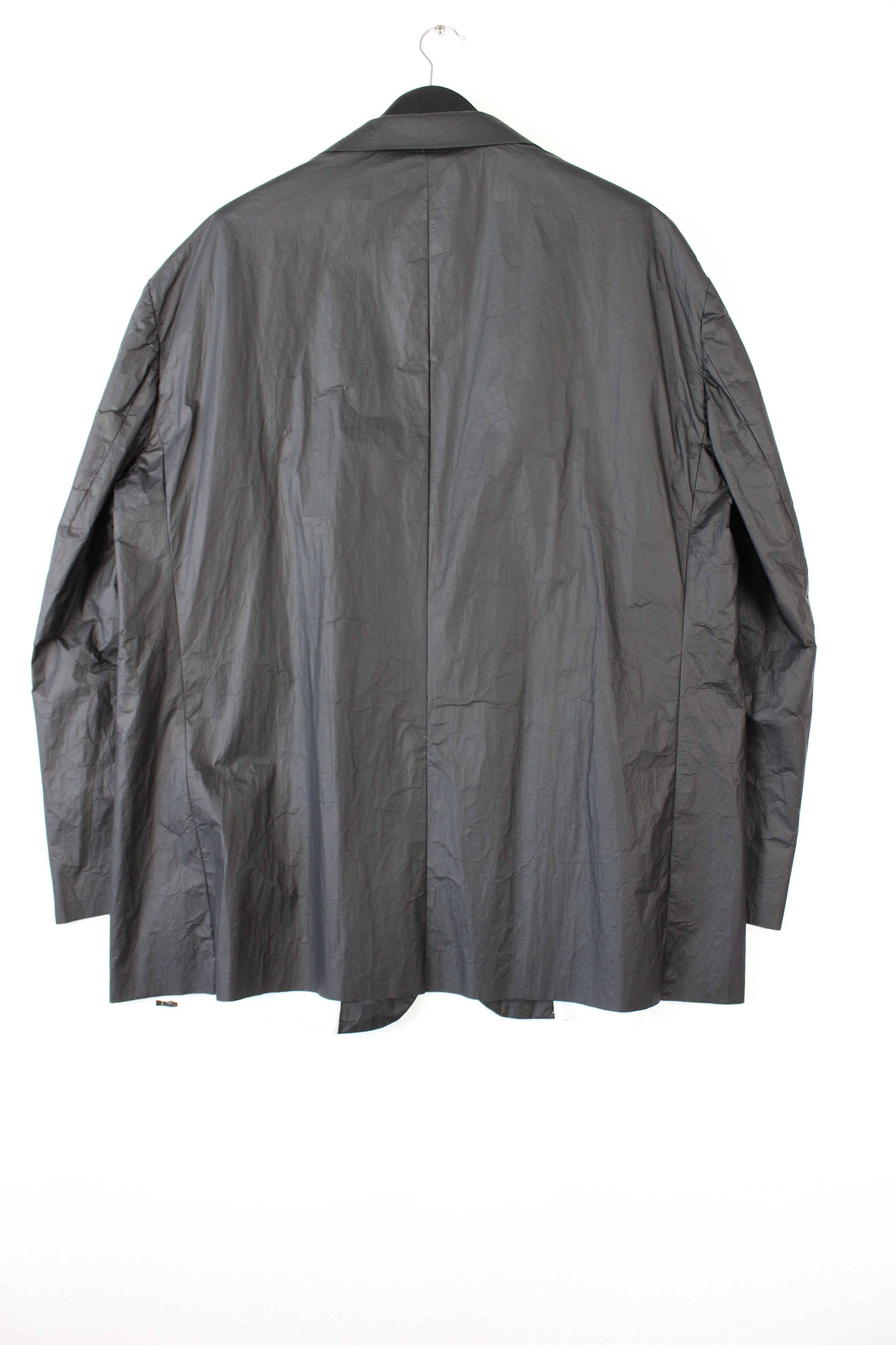 Raf Simons Raf Simons SS21 Black Technical Nylon Oversized Blazer EU44 Size US S / EU 44-46 / 1 - 5 Thumbnail