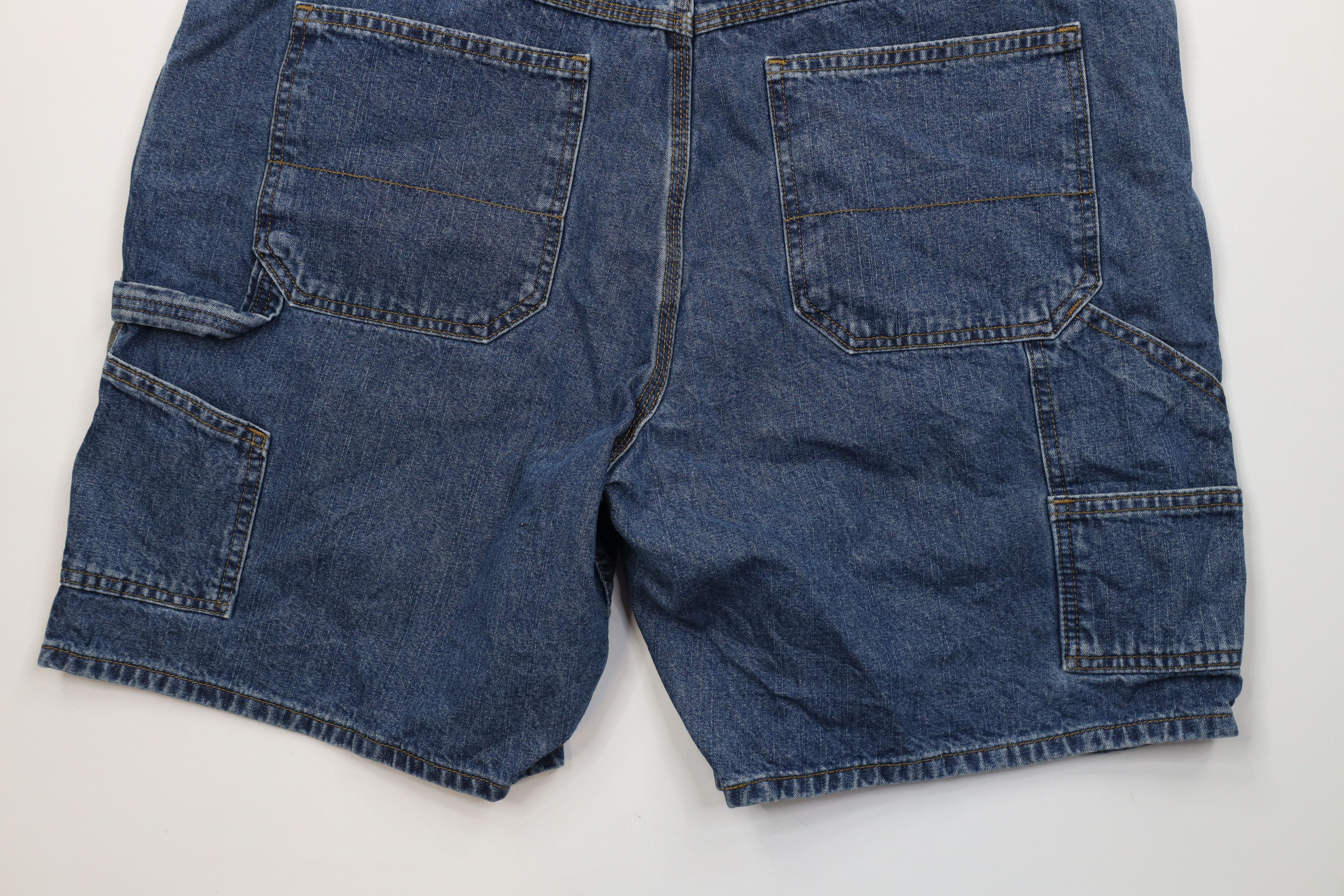 Vintage Vintage 90s Y2K Streetwear Relaxed Denim Jean Shorts Jorts Size US 44 / EU 60 - 10 Thumbnail