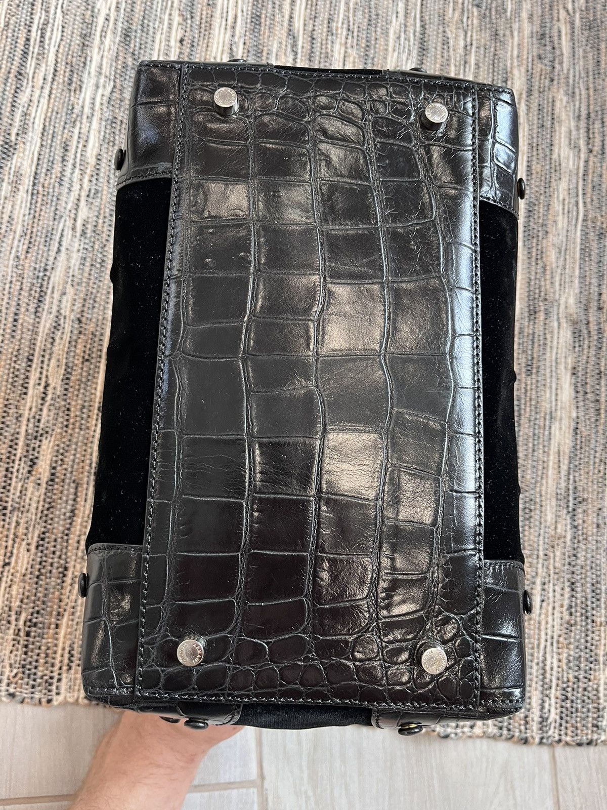 Emporio Armani Hype Giorgio Armani Gargonne bag luxury velour Y2K Size ONE SIZE - 10 Thumbnail