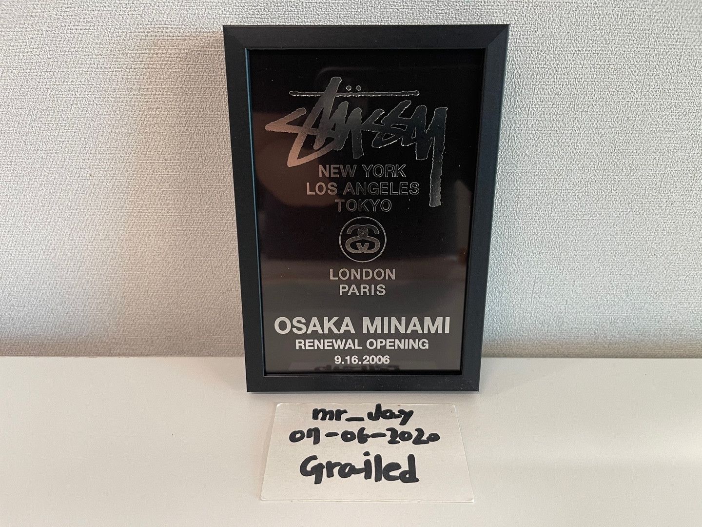 Stussy Stussy OSAKA MINAMI CHAPT art Postercards 2006 Size ONE SIZE - 3 Thumbnail