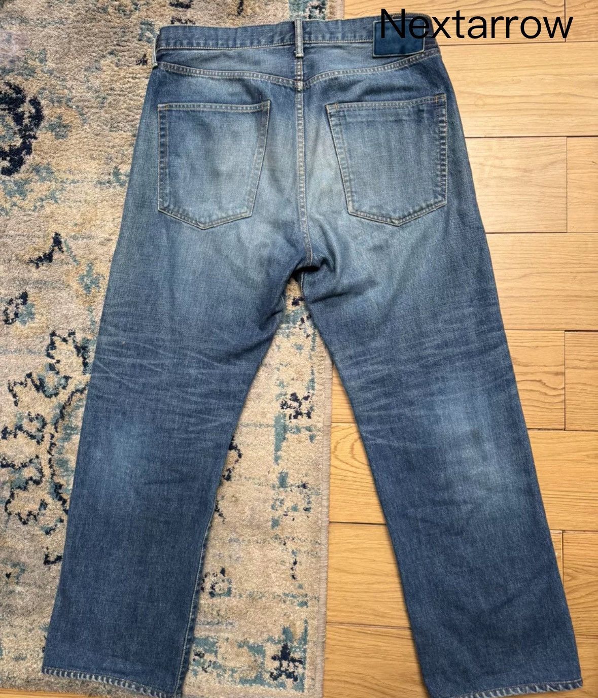 Visvim VISVIM Societal SCULPTURE Wash Damaged Patch Jeans Size US 36 / EU 52 - 2 Thumbnail