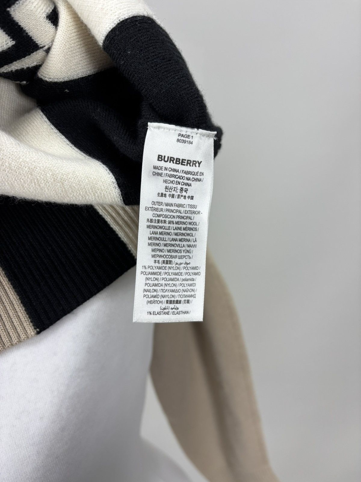 Burberry Womens cardigan Burberry London Size S Color Beige Size S / US 4 / IT 40 - 12 Thumbnail