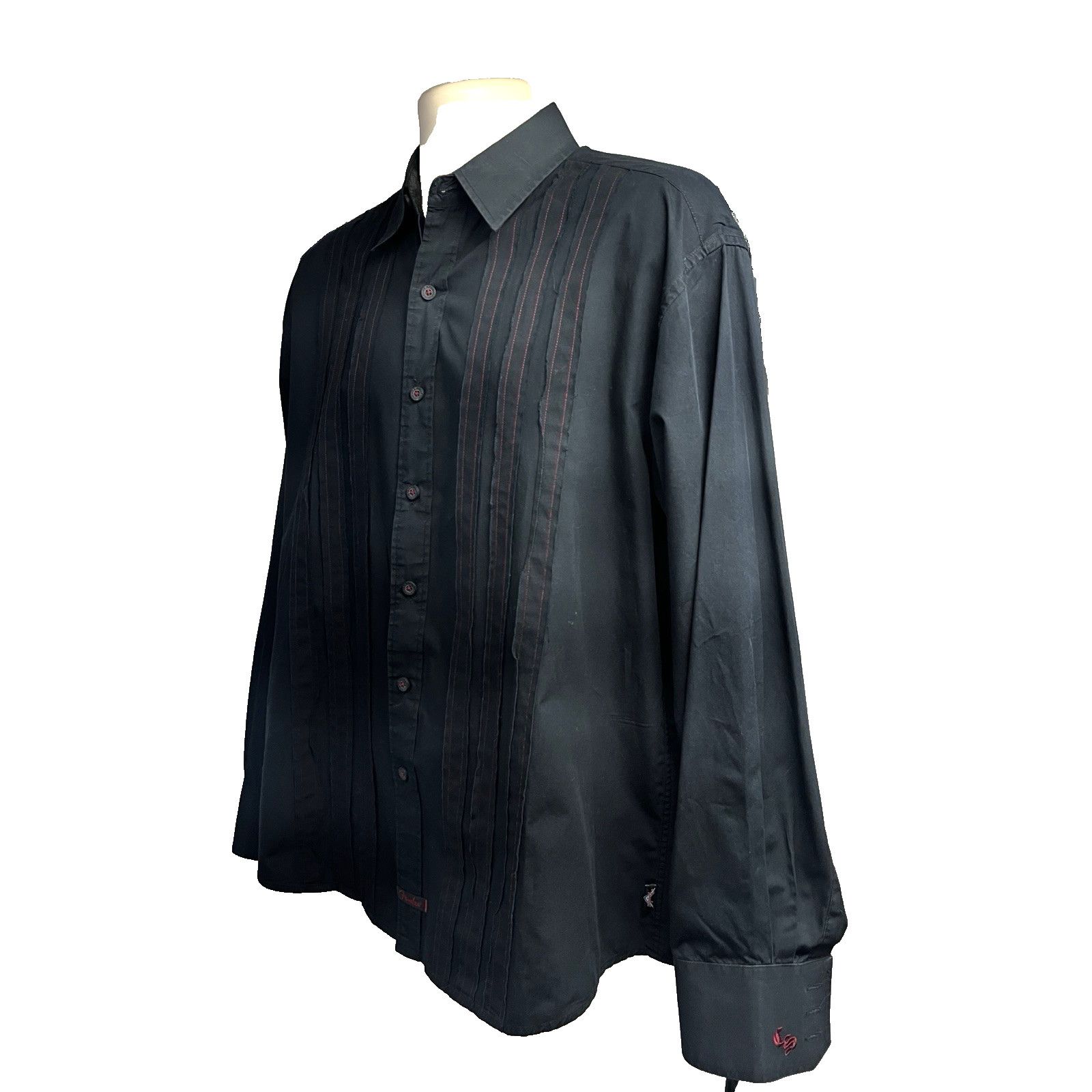 Fender Fender Black Button Up Shirt Mens XL Embroidered Guitar New Size US XL / EU 56 / 4 - 4 Thumbnail