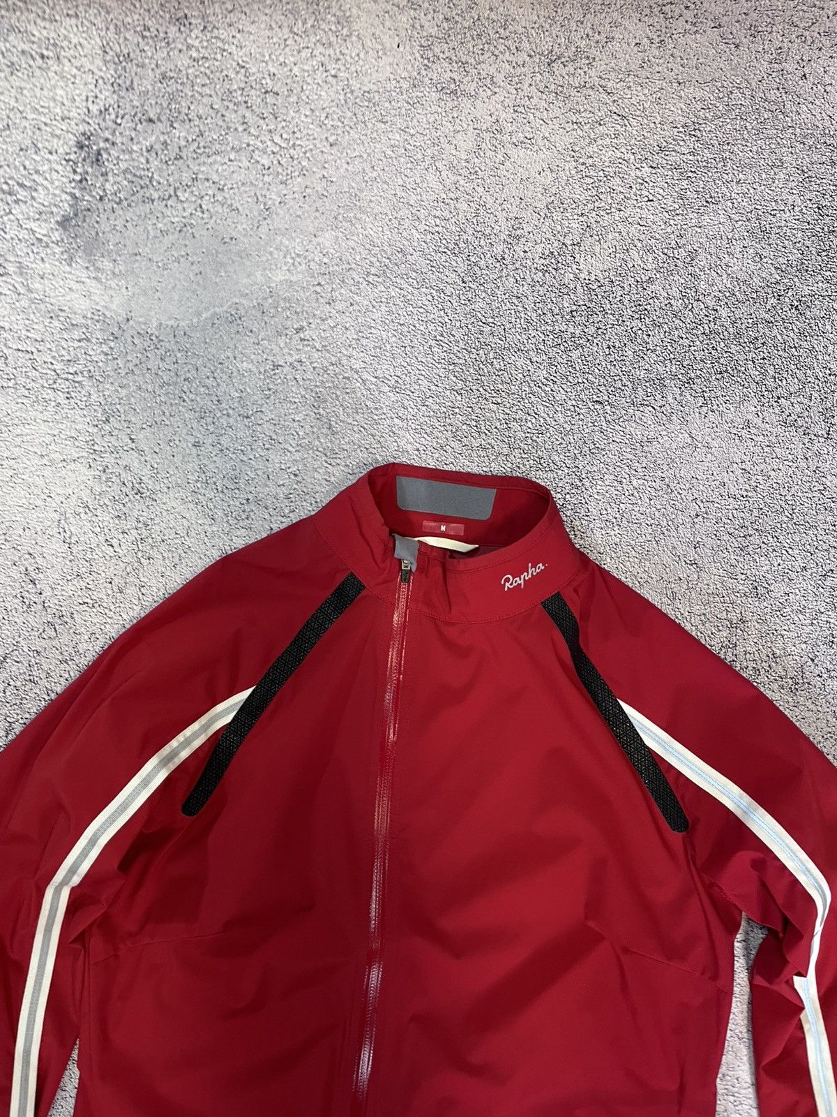Rapha Rapha Women’s Wind Jacket SizeM Red Cycling Reflective Shell Size M / US 6-8 / IT 42-44 - 5 Thumbnail