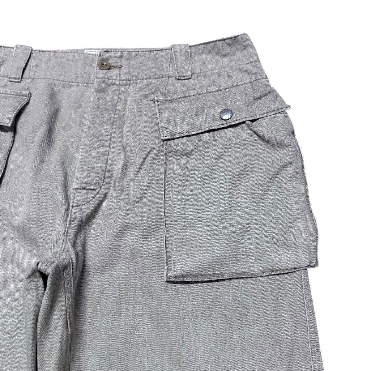 Nigel Cabourn NINELIVES Herringbone Military Monkey Pants Size US 32 / EU 48 - 5 Thumbnail