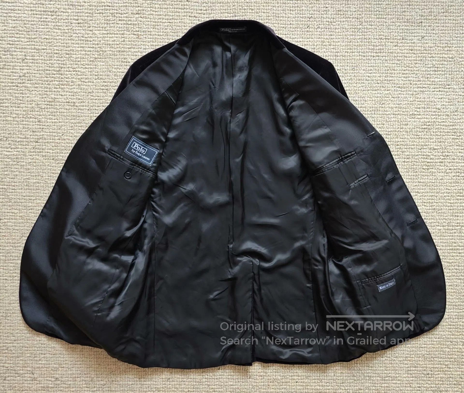 Polo Ralph Lauren Polo Ralph Lauren Men's Velvet Blazer. Size US M / EU 48-50 / 2 - 2 Thumbnail