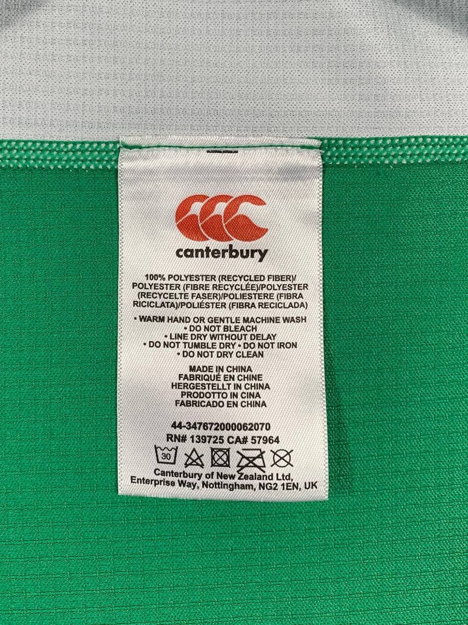 Canterbury of New Zealand Ireland Rugby Jersey 2023 2024 Canterbury Size US L / EU 52-54 / 3 - 8 Thumbnail