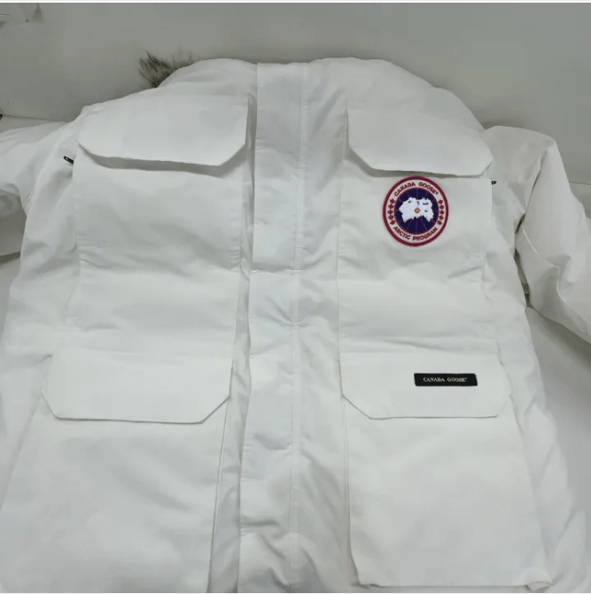 Canada Goose Canada Goose White Expedition Parka Size US L / EU 52-54 / 3 - 7 Thumbnail