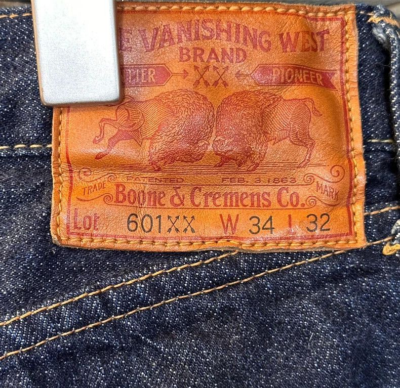 Freewheelers Heavyweight Freewheel Denim Jeans for Sale-2506 Size US 36 / EU 52 - 3 Thumbnail