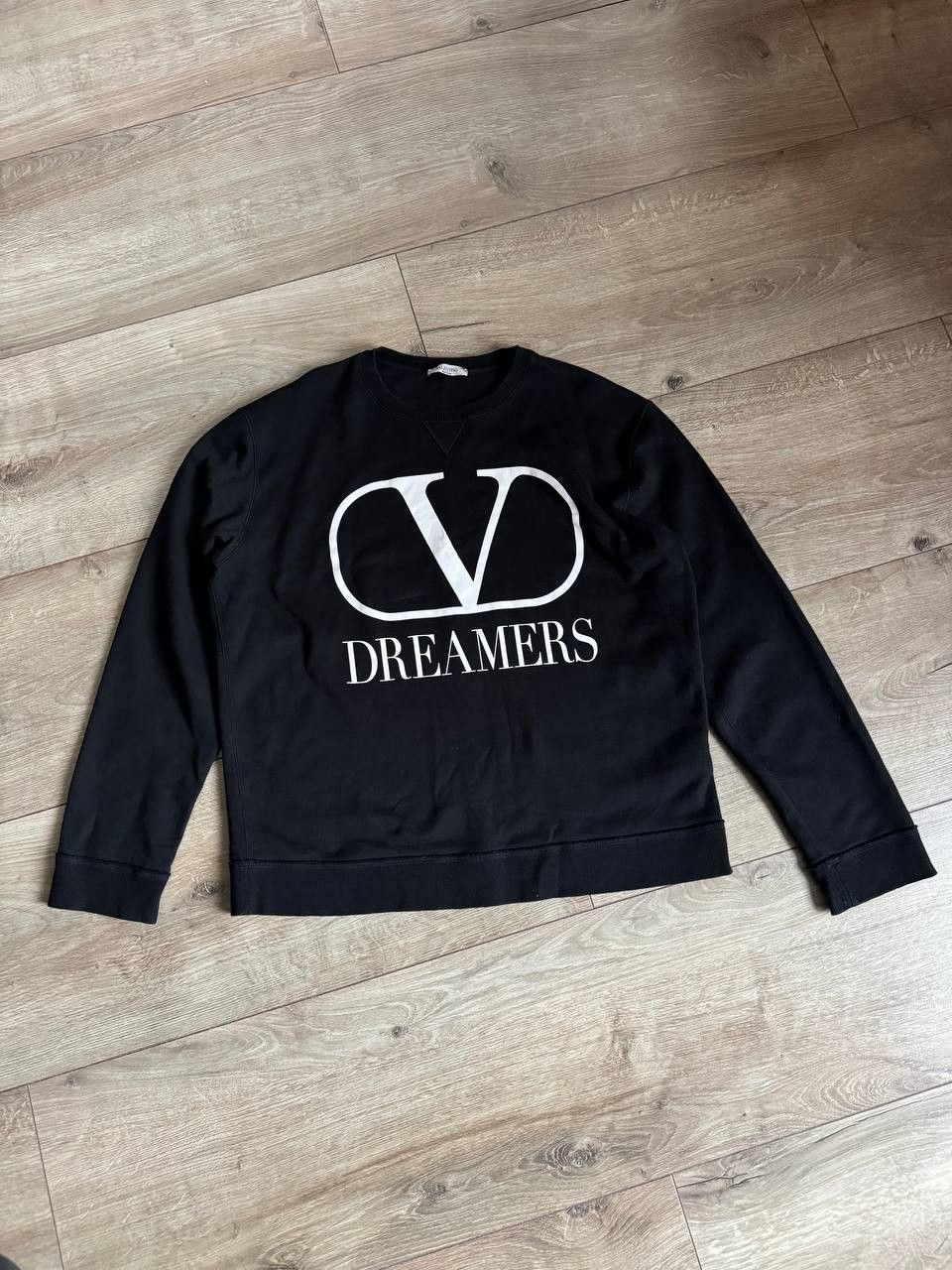 Valentino Black Valentino Sweatshirt Size US M / EU 48-50 / 2 - 1 Thumbnail