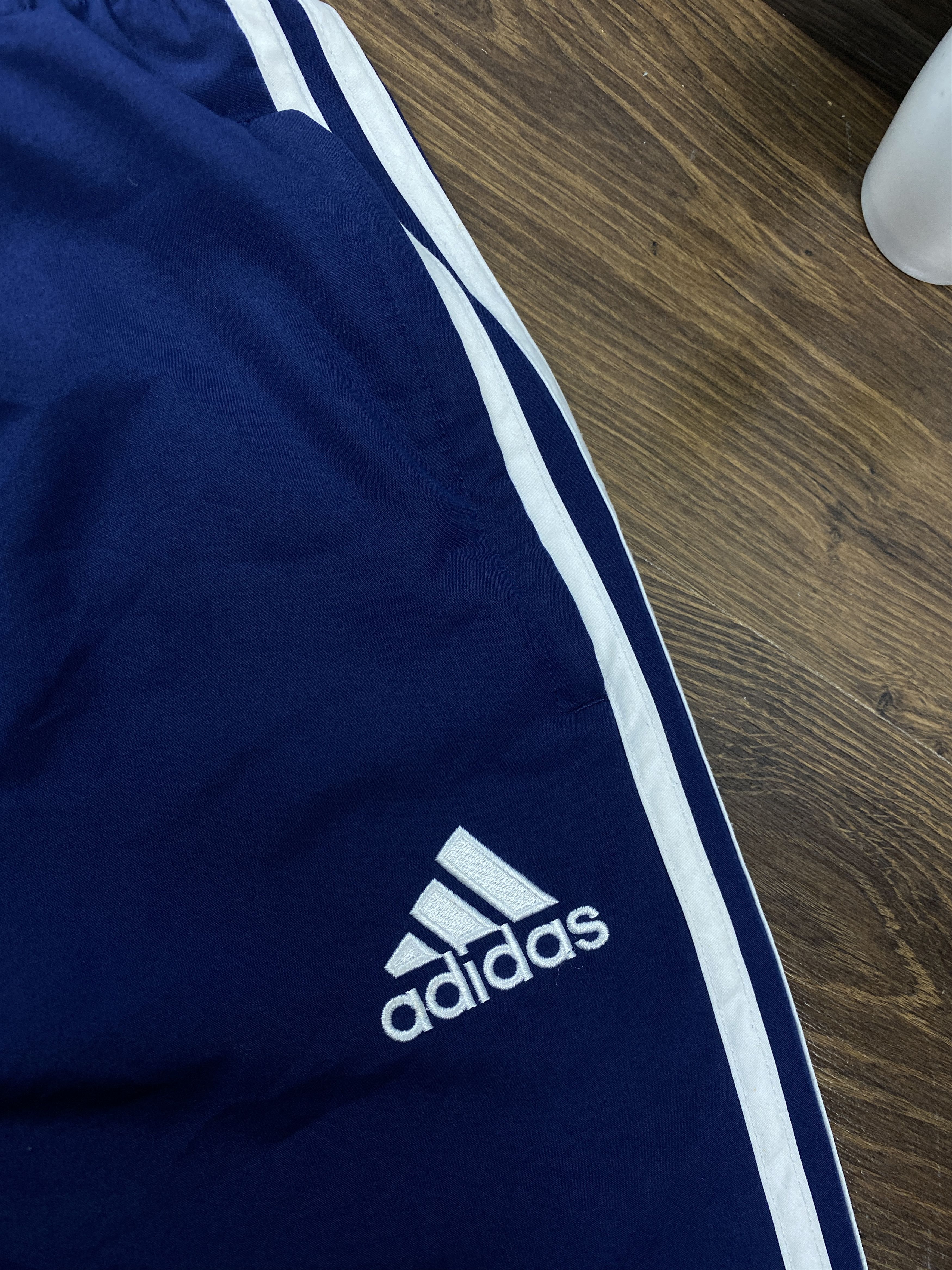 Adidas × Vintage Adidas vintage baggy parachute nylon track pants y2k Size US 34 / EU 50 - 3 Thumbnail