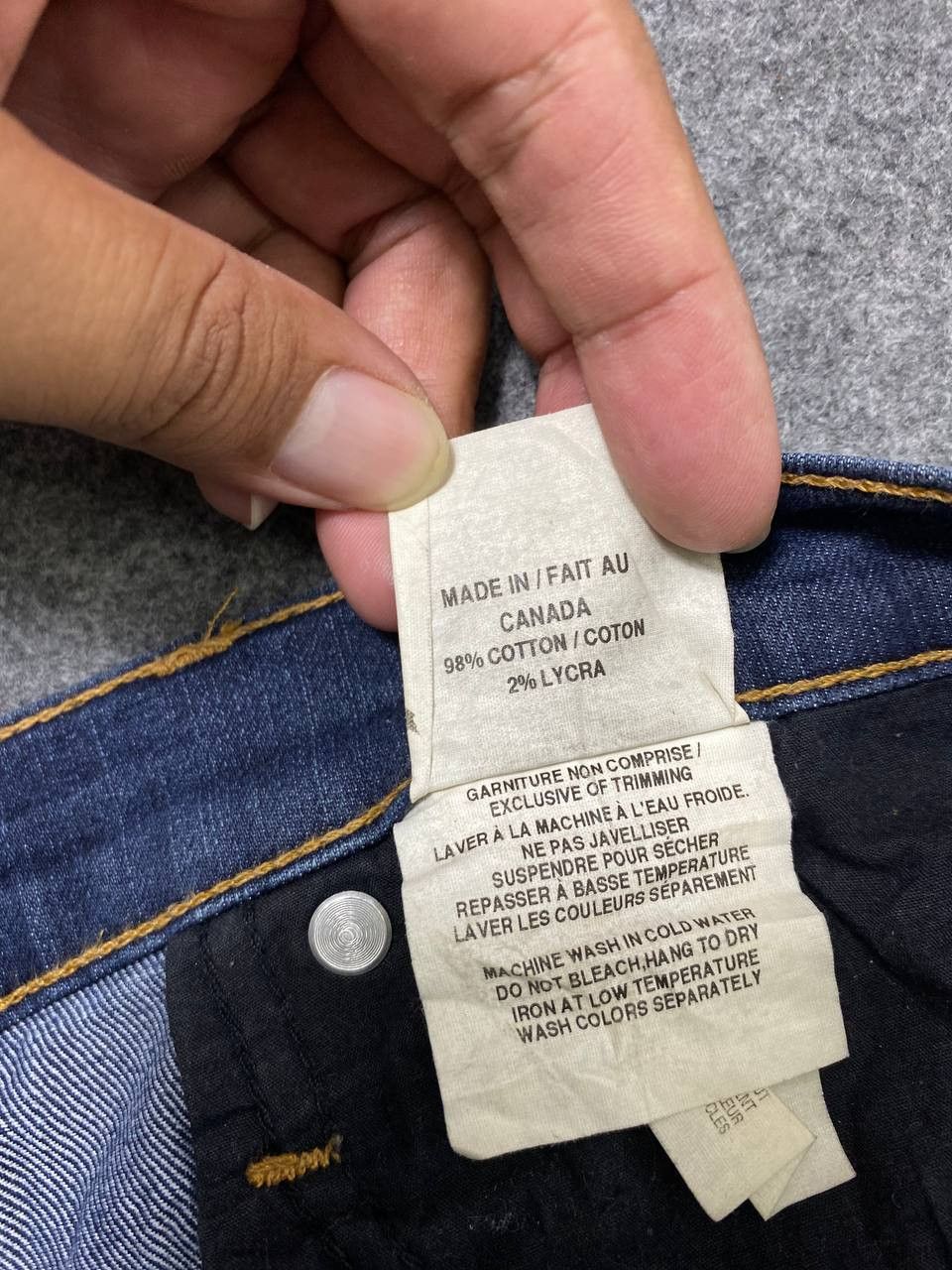 Other iris canada skinny denim nice design Size 30" / US 8 / IT 44 - 11 Thumbnail