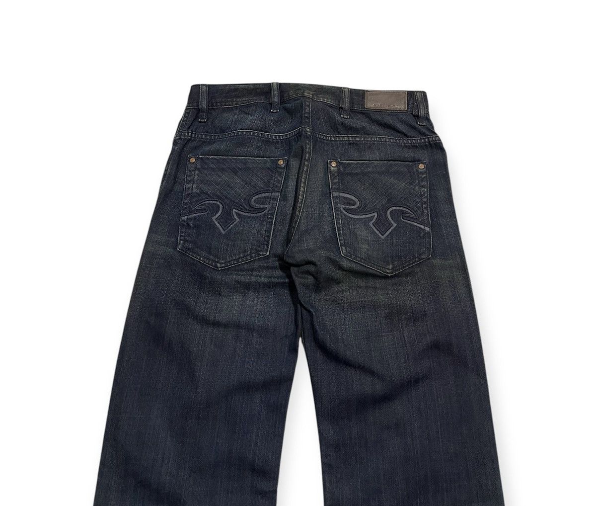 Diesel Zaghor Flare Oil Stained Jeans Size US 28 / EU 44 - 2 Thumbnail