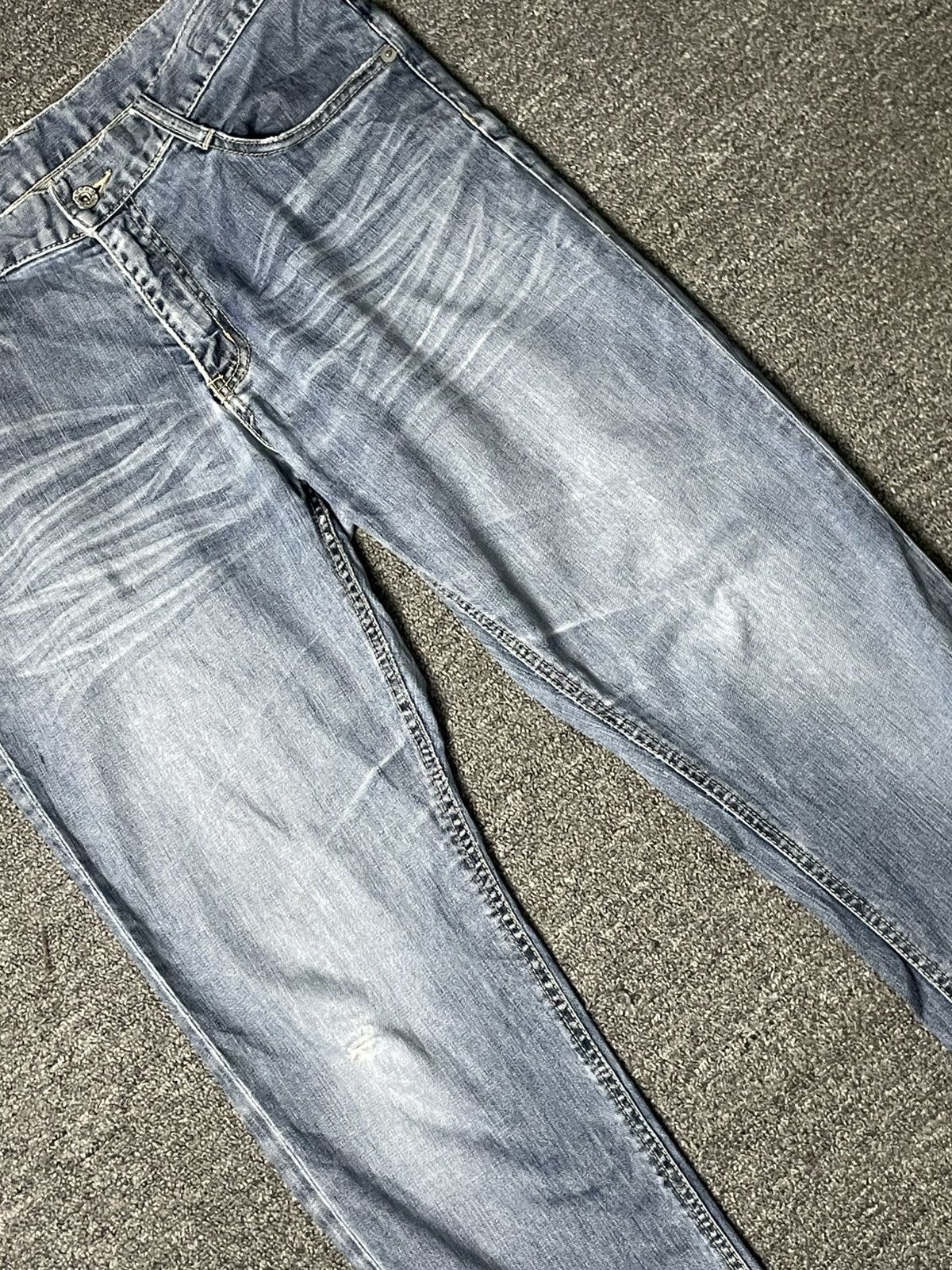 Japanese Brand × Michel Klein × Vintage Vintage MICHEL KLEIN Straight Cut Jeans (91) Size US 33 - 3 Thumbnail
