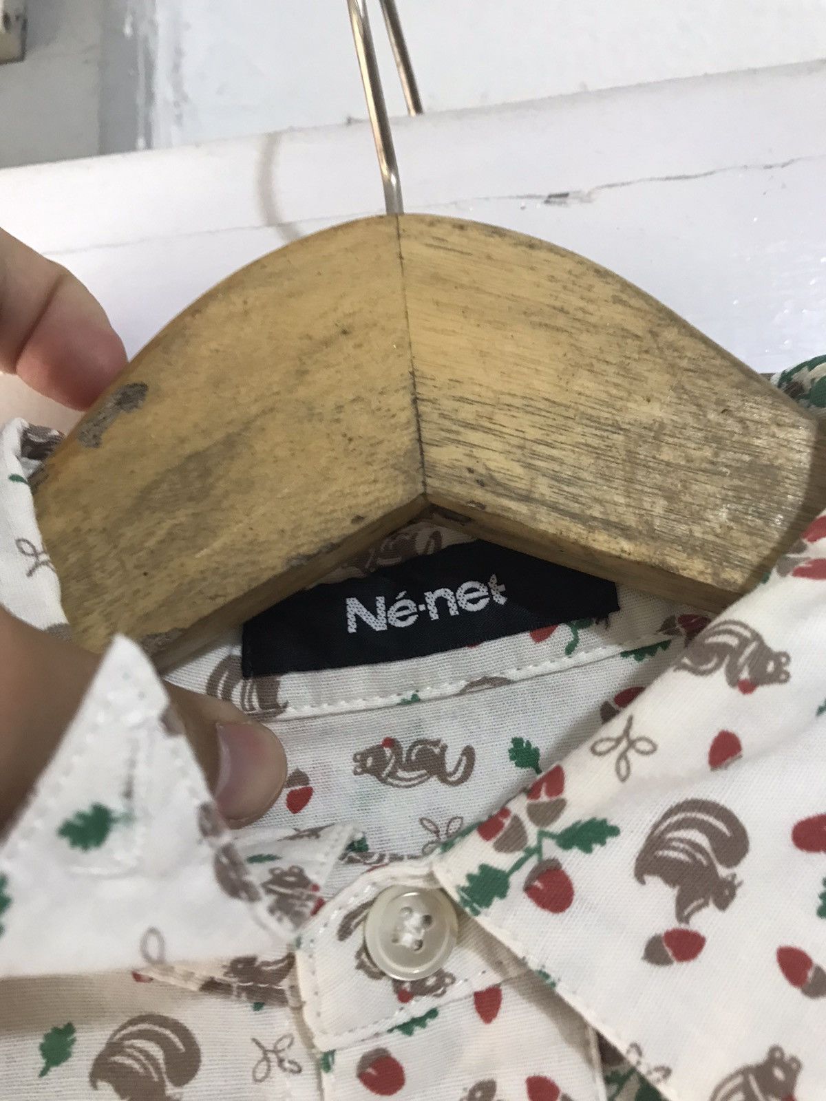 Issey Miyake × Japanese Brand × Ne-Net Issey Miyake Ne-net Shirts Size US S / EU 44-46 / 1 - 5 Thumbnail