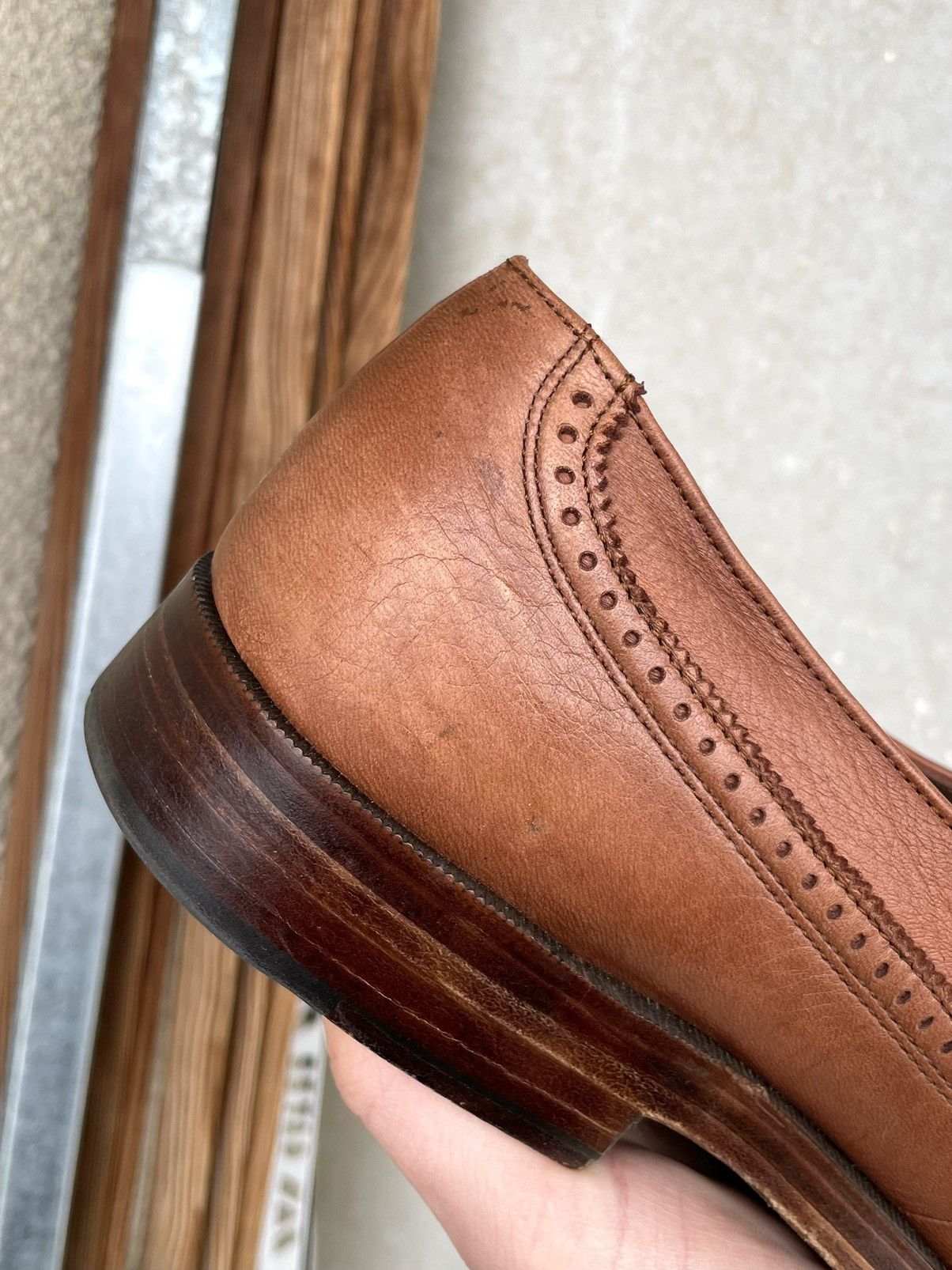 Bally Bally Suisse Leather Tassel Loafers Brogue Size 9.5 Brown Size US 9.5 / EU 42-43 - 23 Thumbnail