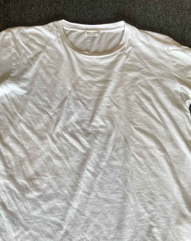Saint Laurent Paris Saint Laurent Paris Pure white short sleeves 2505-Nextarrow Size US XS / EU 42 / 0 - 2 Thumbnail
