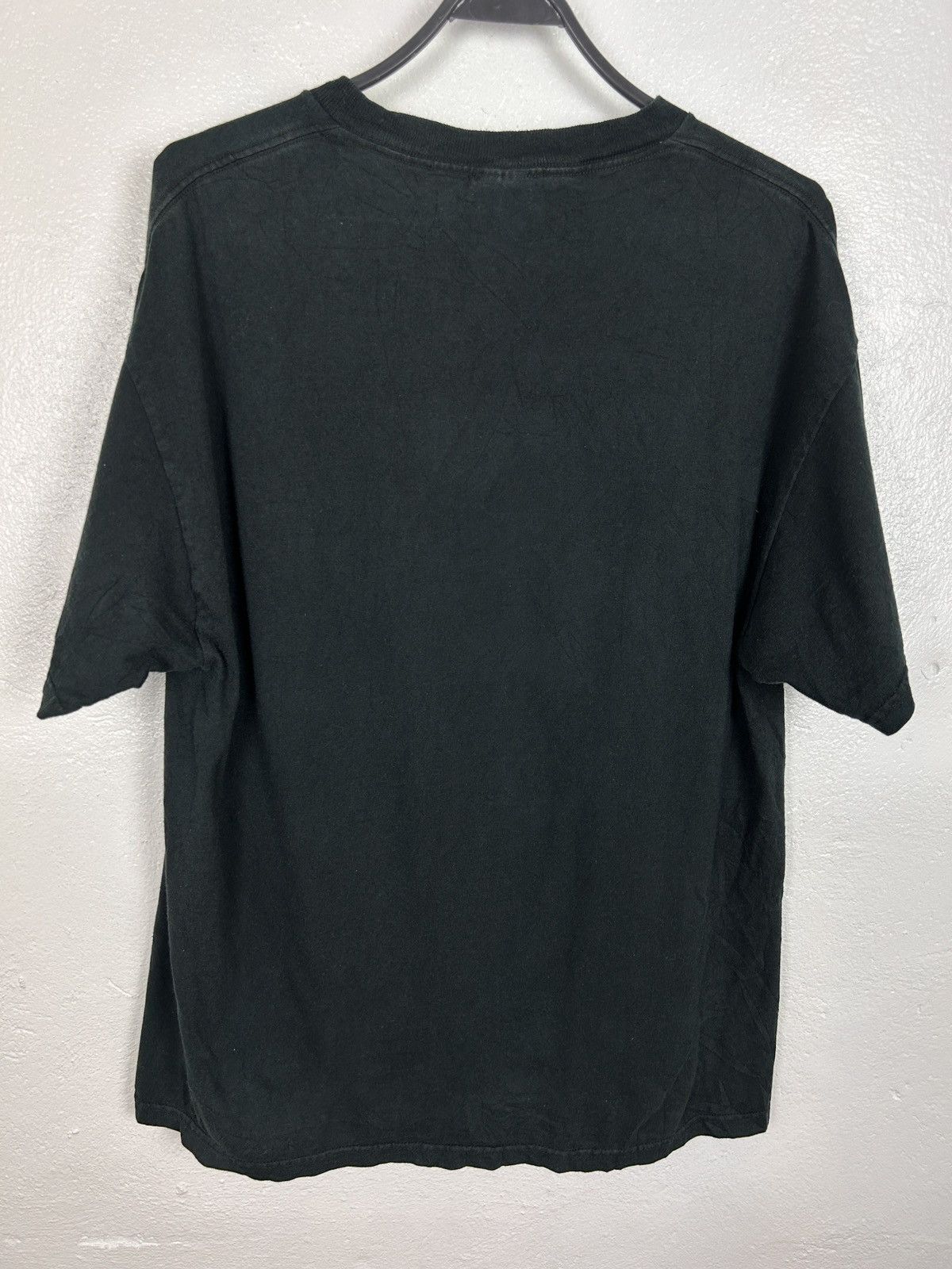 Nintendo 00s Vintage 2003 Mario Game Over Mushroom T-Shirt In Black Size US L / EU 52-54 / 3 - 5 Thumbnail