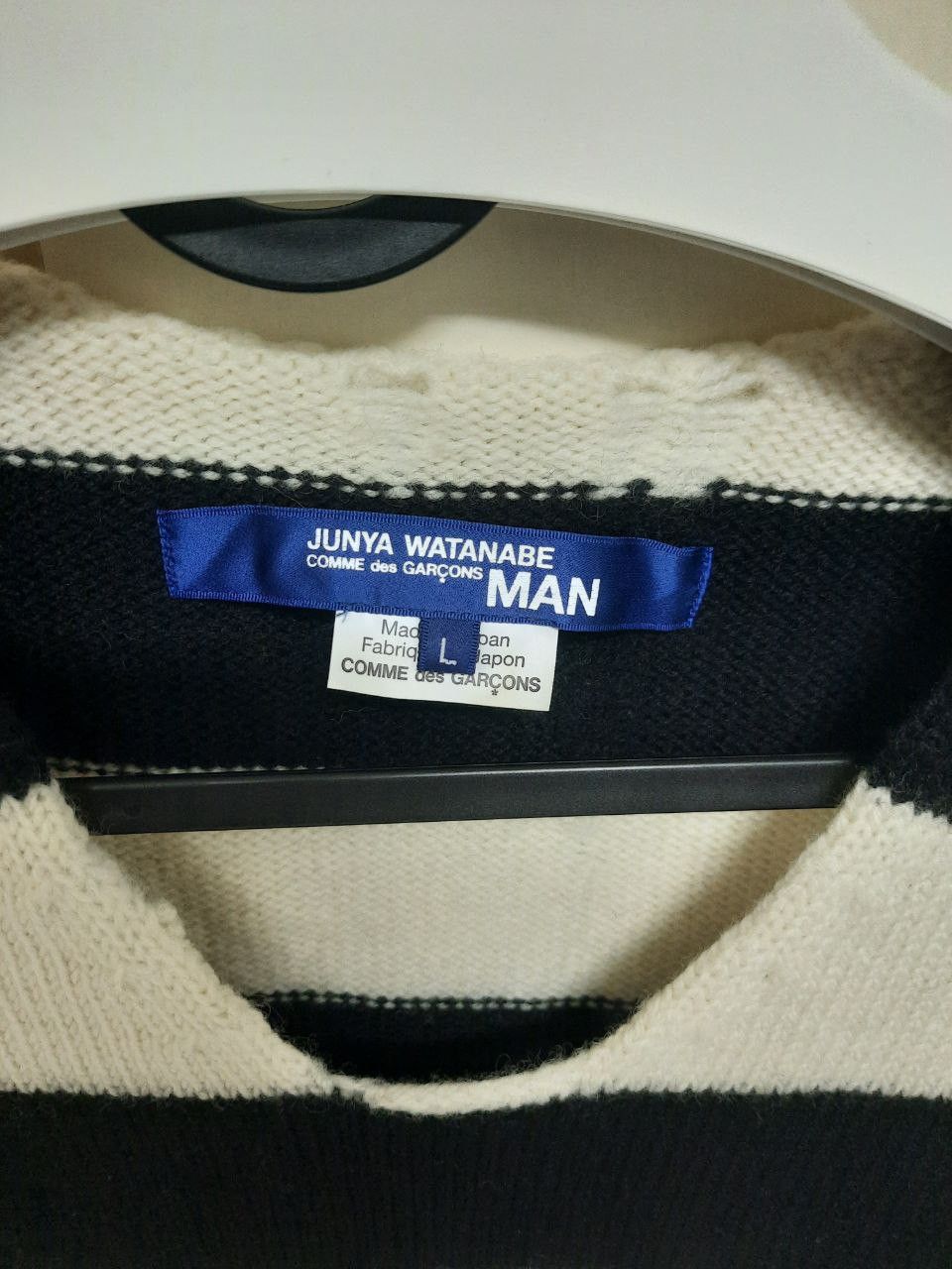 Junya Watanabe *New* AW14 FW14 Distressed Grunge Knit Sweater Size US L / EU 52-54 / 3 - 3 Thumbnail