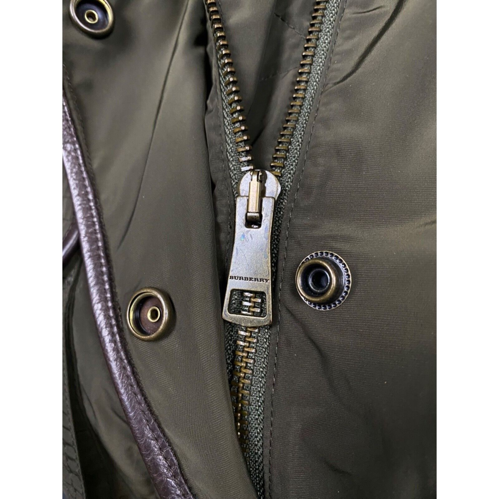 Burberry Burberry Nova Check Women's Green Multipocket Parka Jacket S Size S / US 4 / IT 40 - 10 Thumbnail