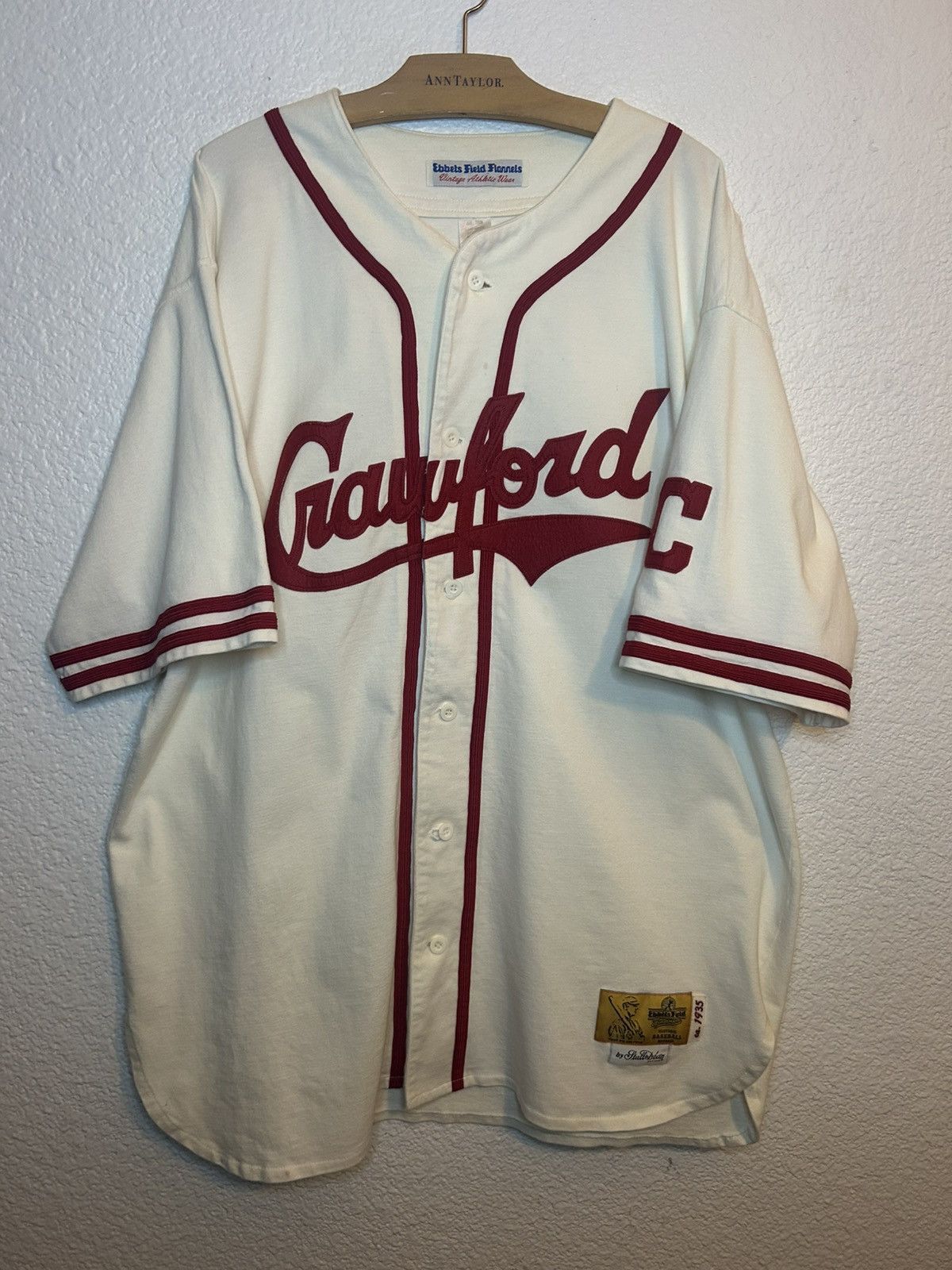 Gibson Pittsburgh Crawfords Ebbets Field Flannels Jersey
