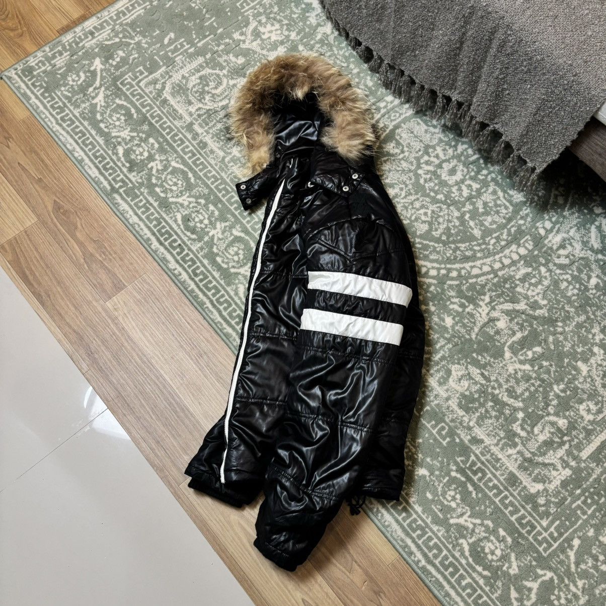 Vache Ifsixwasnine LGB Style fur jacket vintage Y2K japan