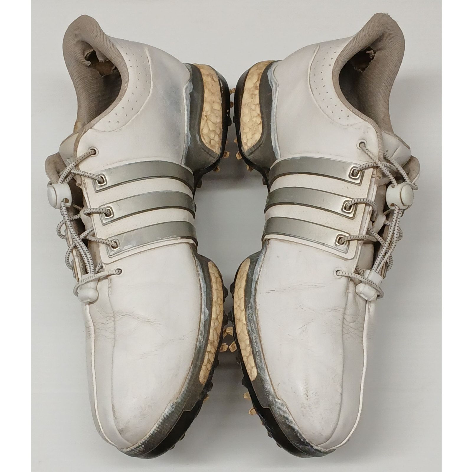 Adidas Adidas Tour360 (11.5) White Leather Golf Sporting Shoes Size US 11.5 / EU 44-45 - 1 Thumbnail