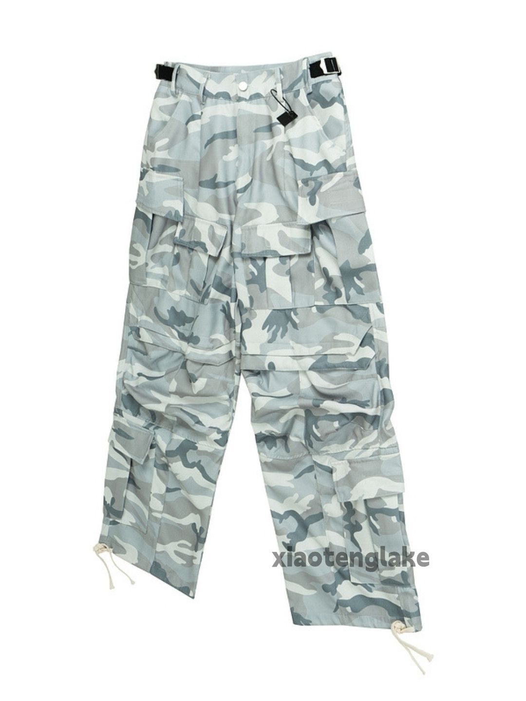 Designer utility military outdoor loose baggy hiphop cargo pants Size US 30 / EU 46 - 7 Thumbnail